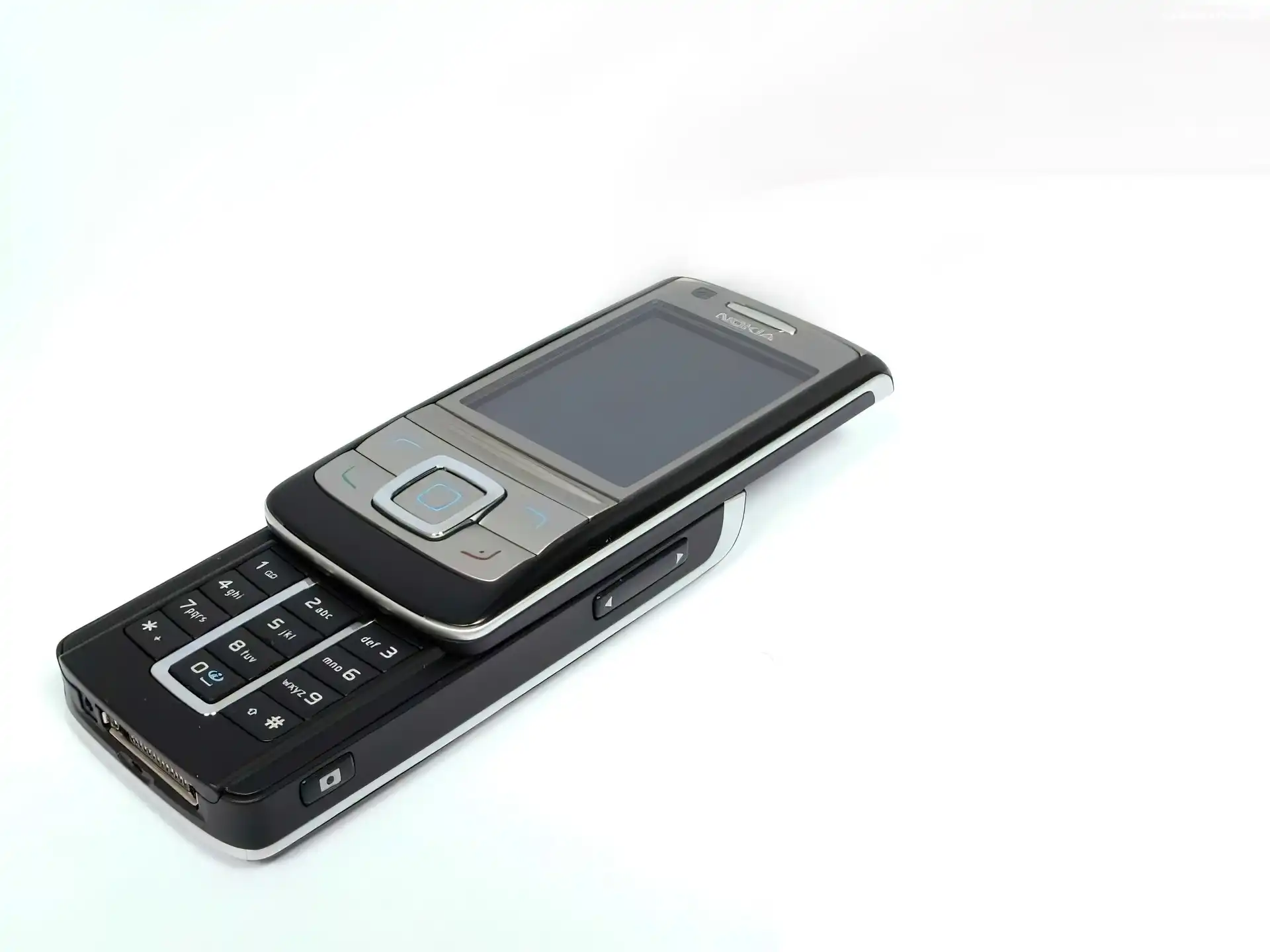 Nokia 6280, Czarna, Srebrna