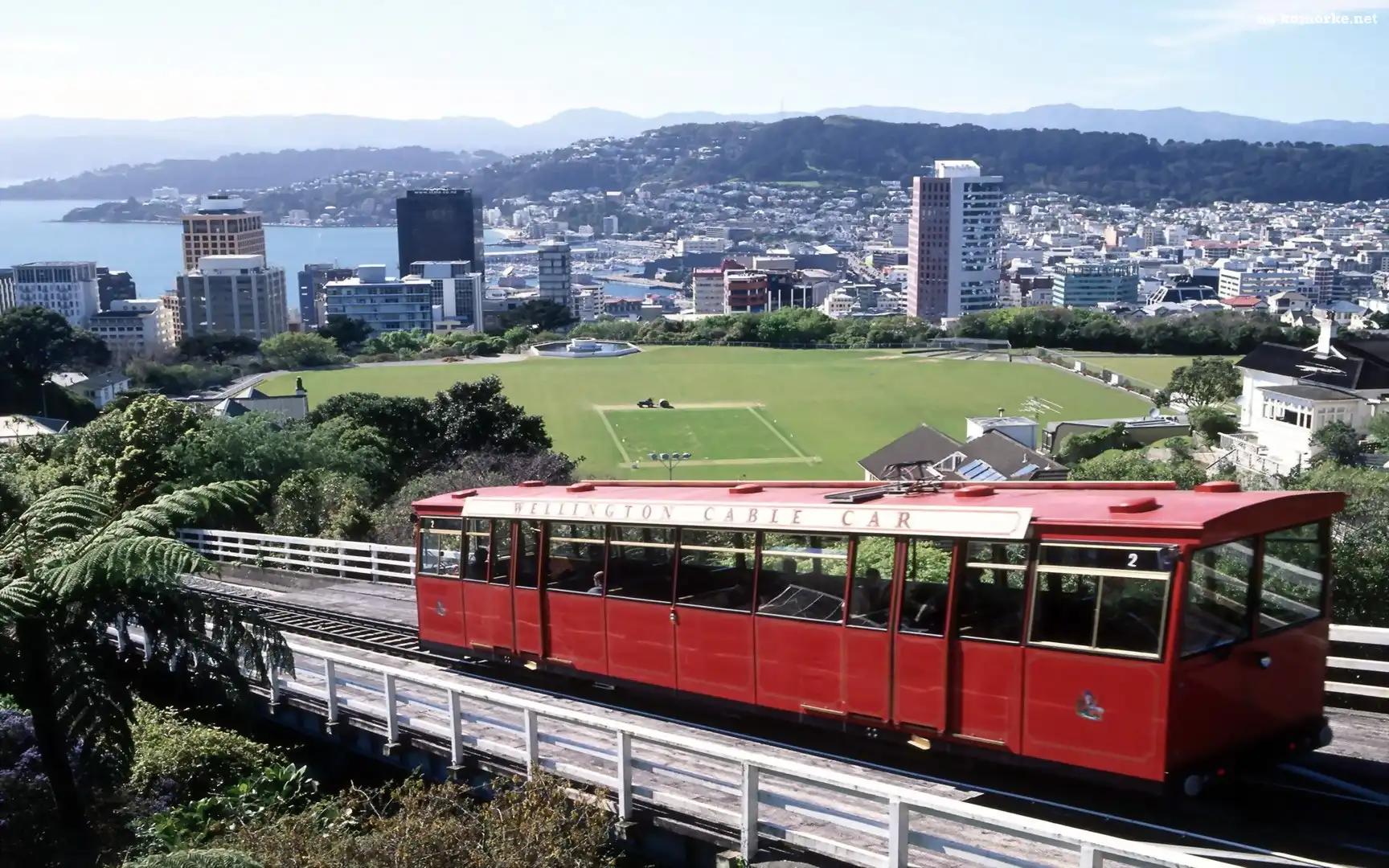 Nowa Zelandia, Tramwaj, Wellington, Miasto