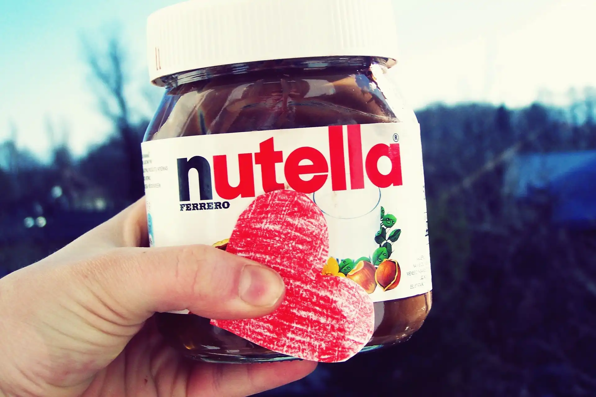 Nutella, Orzechowy, Serduszko, Krem