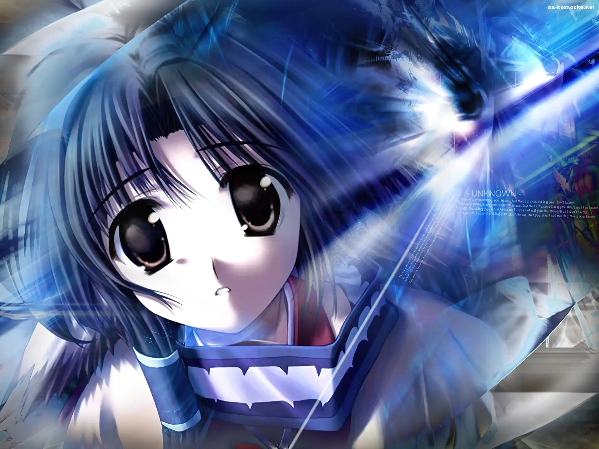 dziewczynka, Utawarerumono, oczy