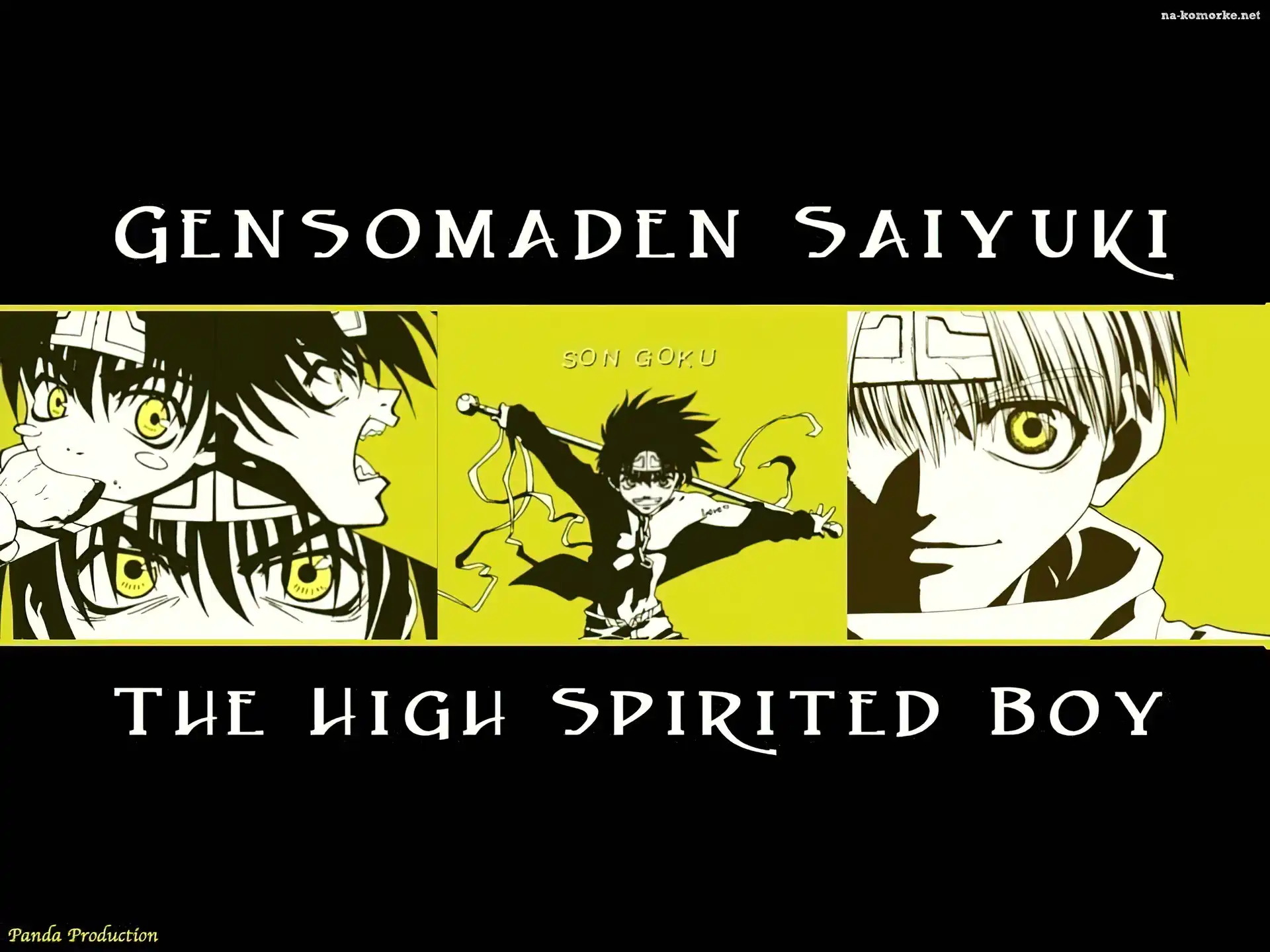 Saiyuki, ludzie, oczy