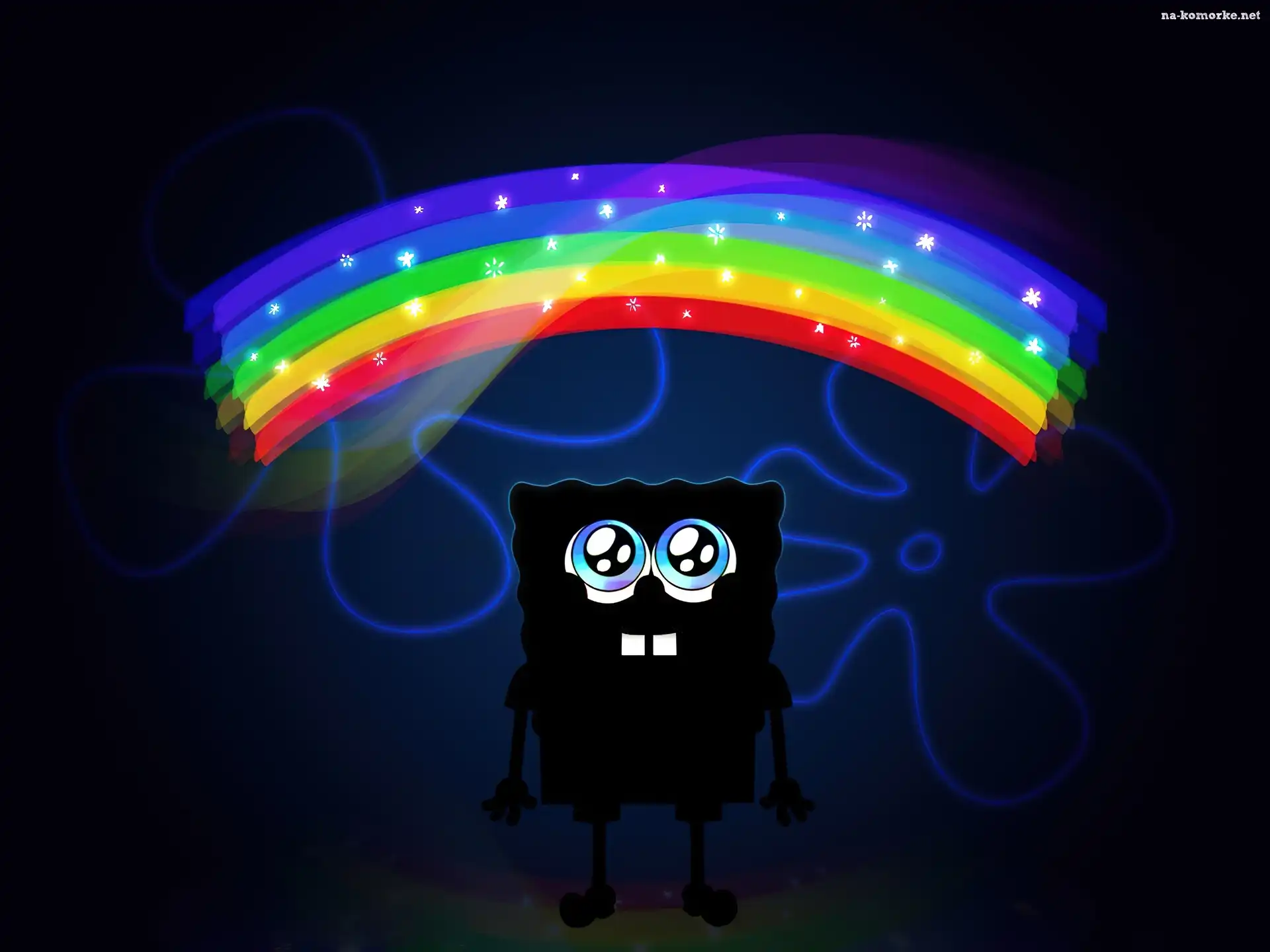 Spongebob, Oczy, Tęcza