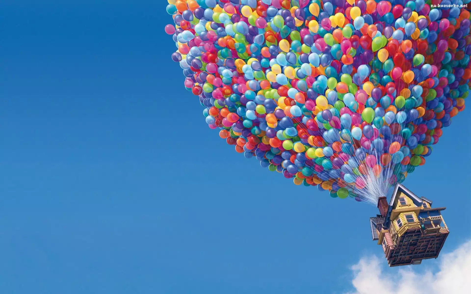Odlot, Up, Balony