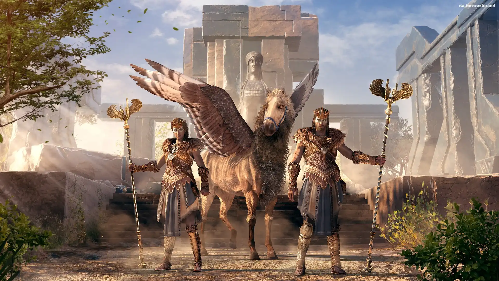 Gra, Assassins Creed Odyssey, Postacie, Pegaz