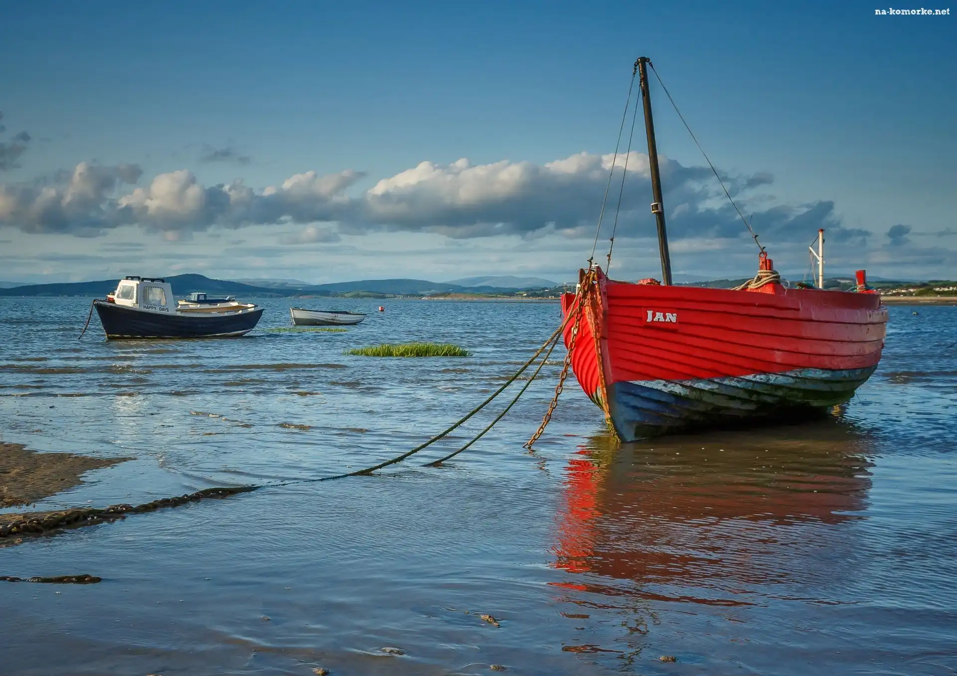 Anglia, Łodzie, Morze Irlandzkie, Zatoka Morecambe Bay