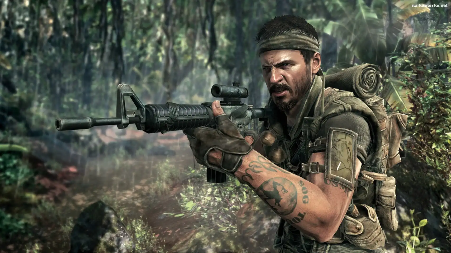 Call of Duty Black Ops, Komandos, Tatuaż
