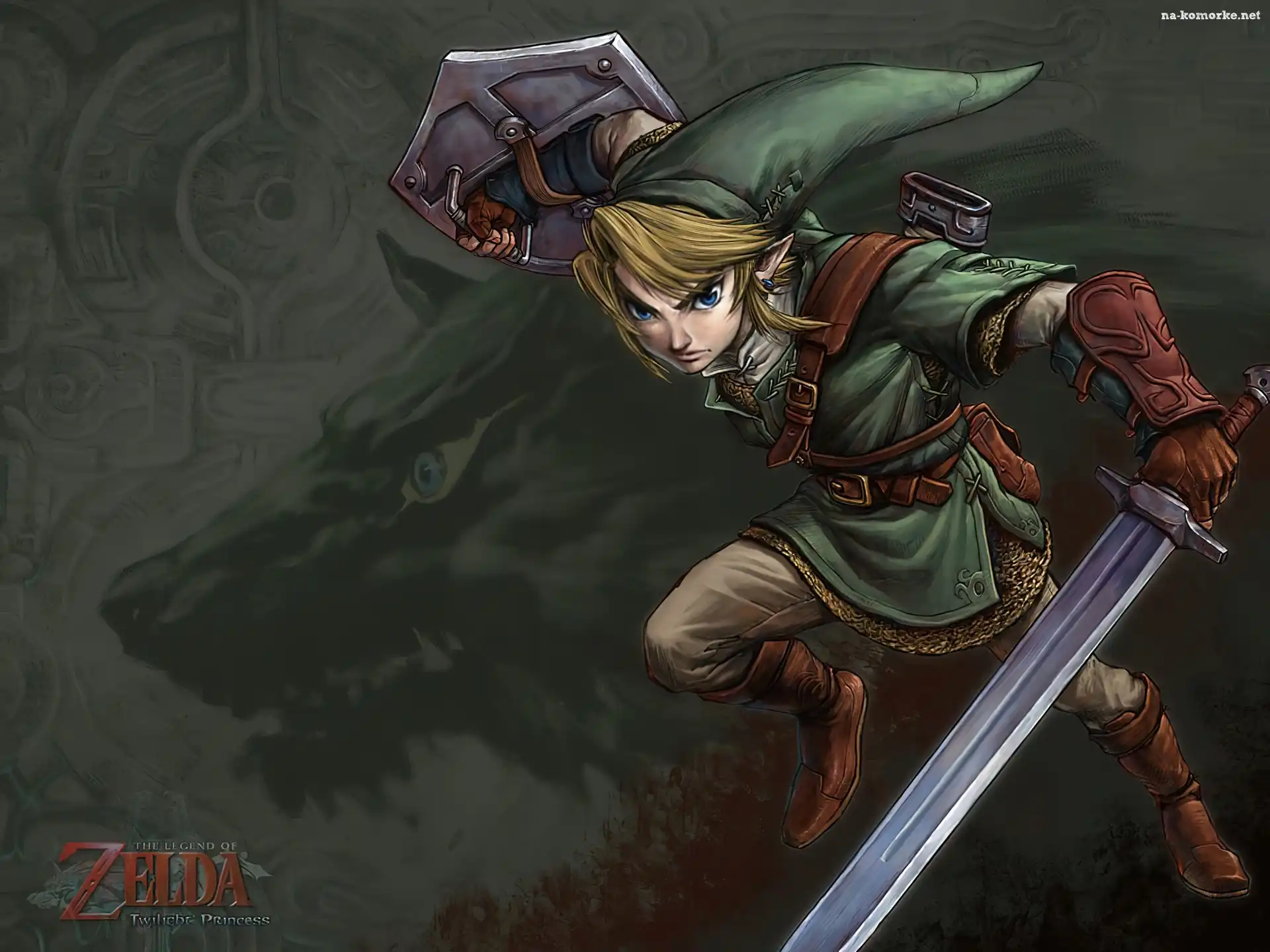 Legend Of Zelda, postać, miecz, tarcza, elf