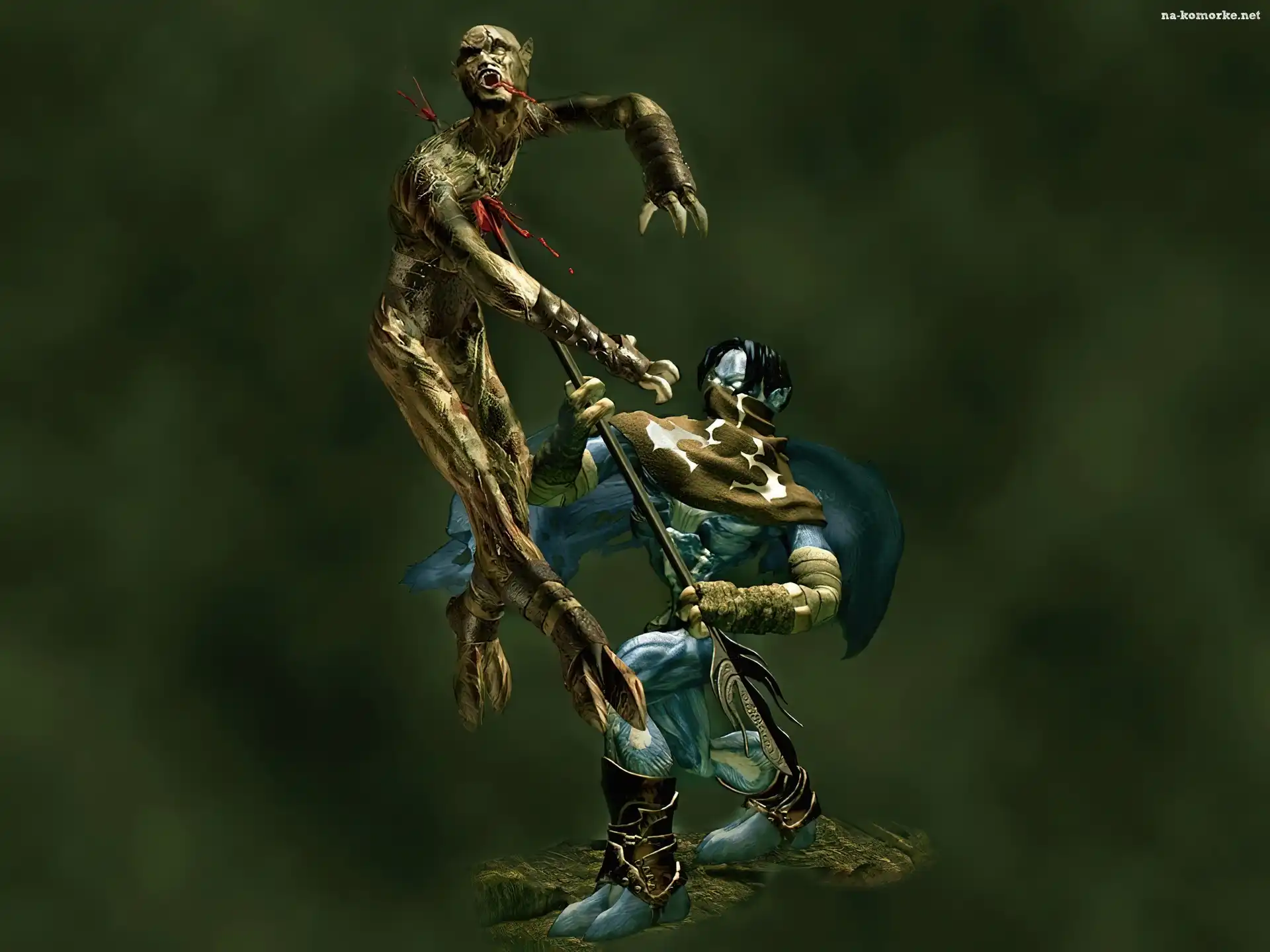 Legacy Of Kain Soul Reaver, włócznia, postać, potwór