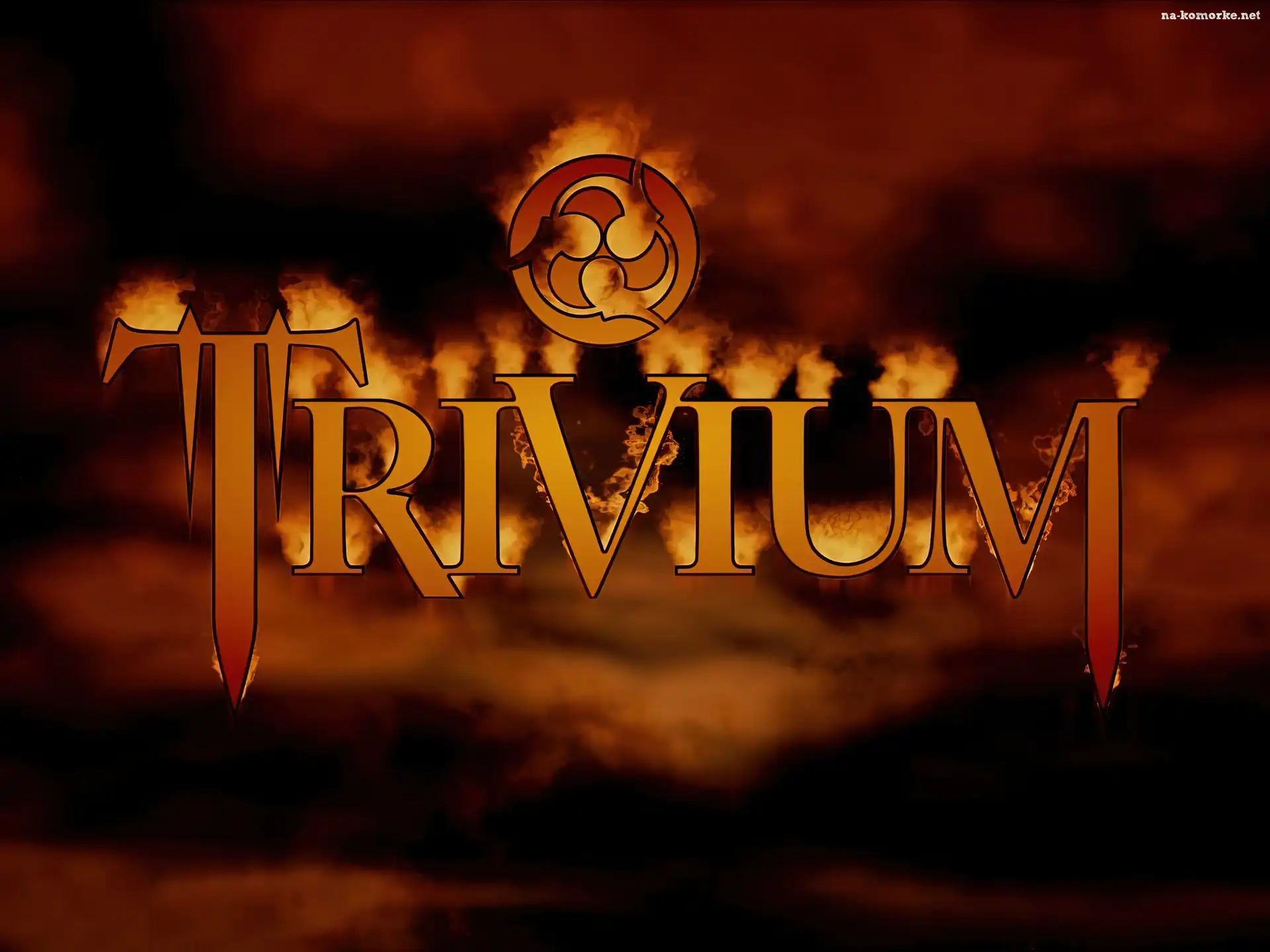 Trivium, ogień, płomienie