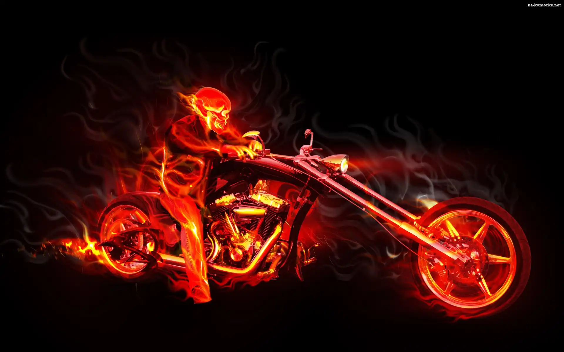 Ognisty, Ghost rider, Fractalius