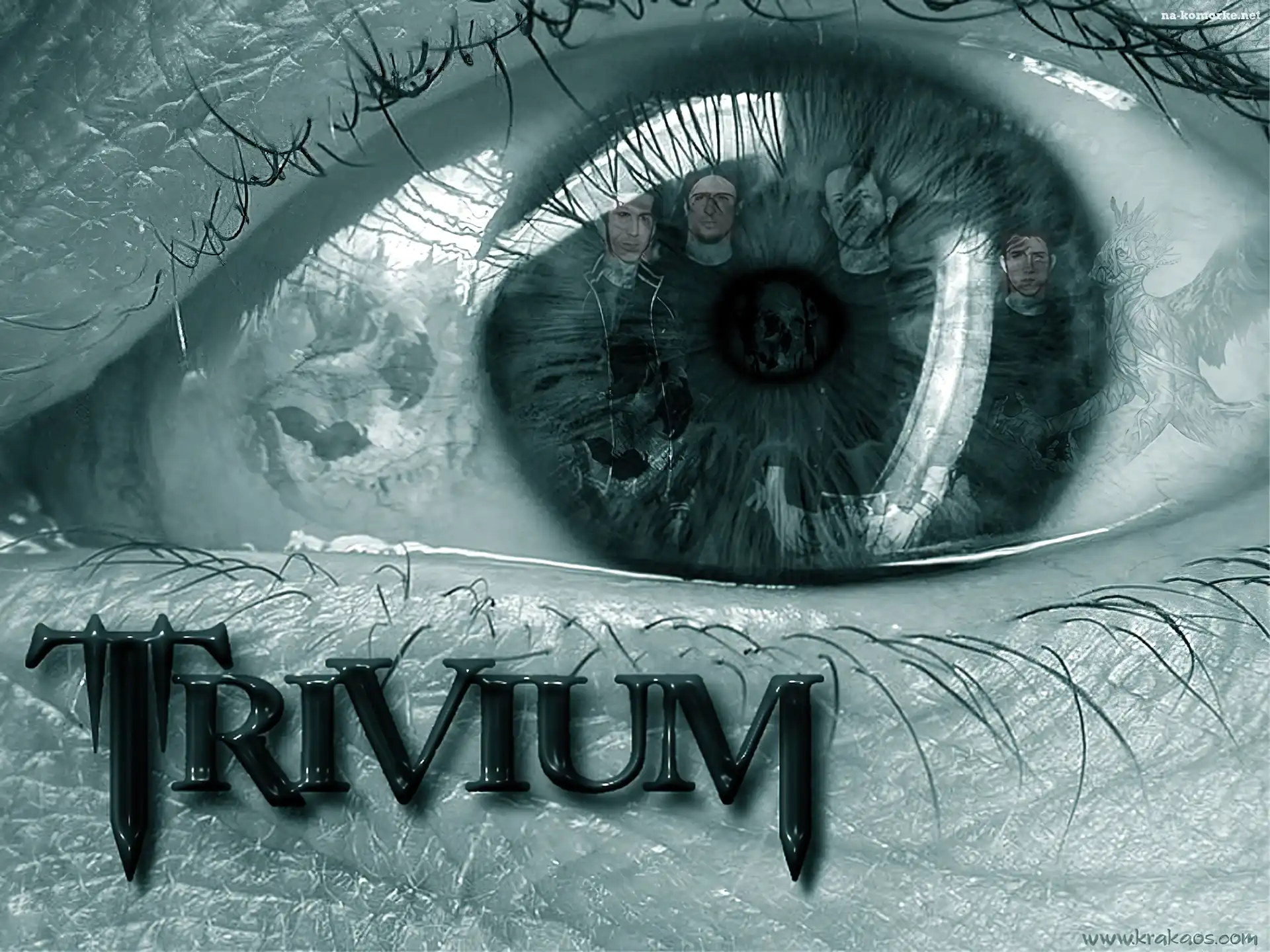 Trivium, ludzie, oko