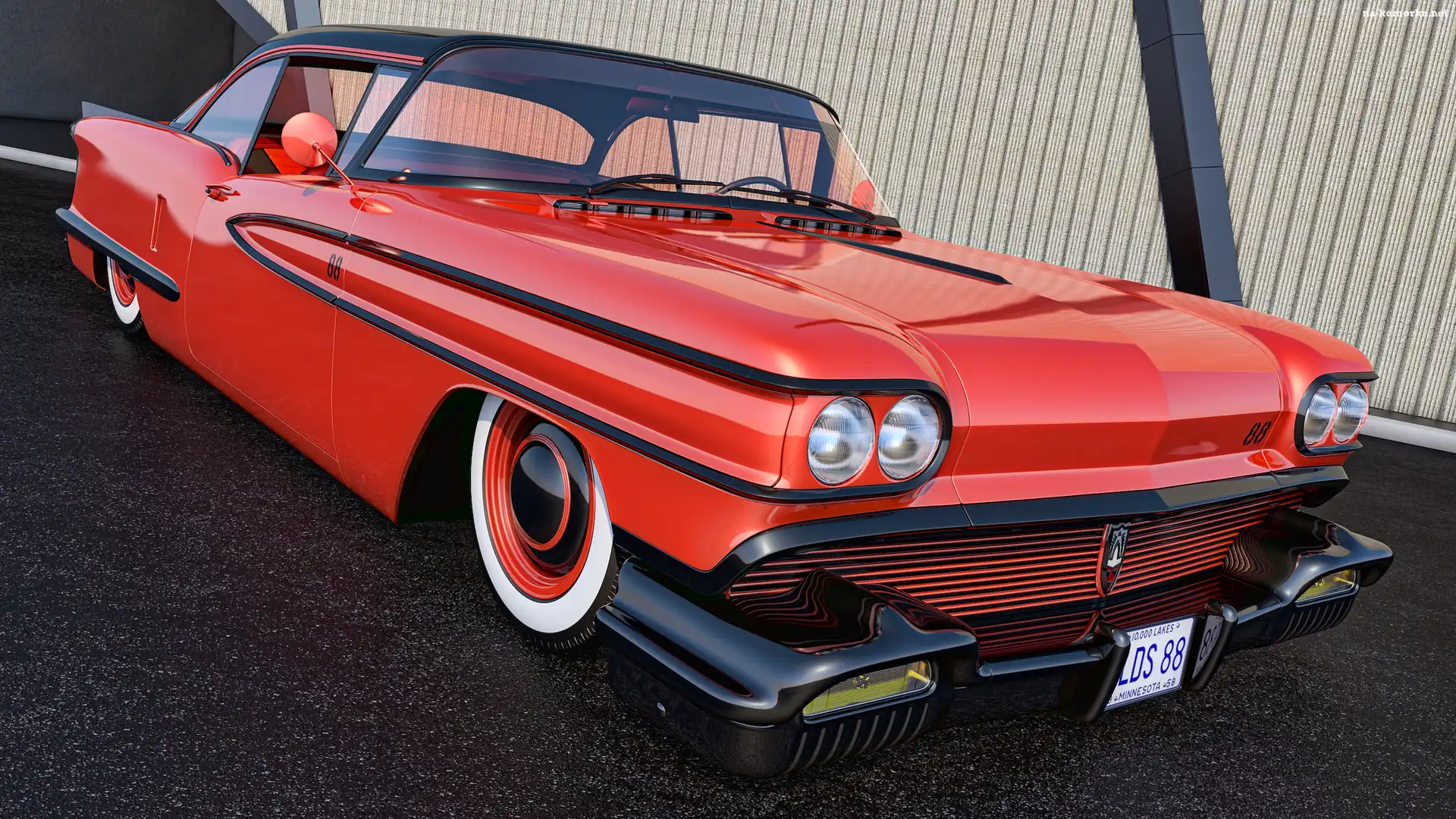 Oldsmobile 88 Coupe, 1958, Zabytkowy