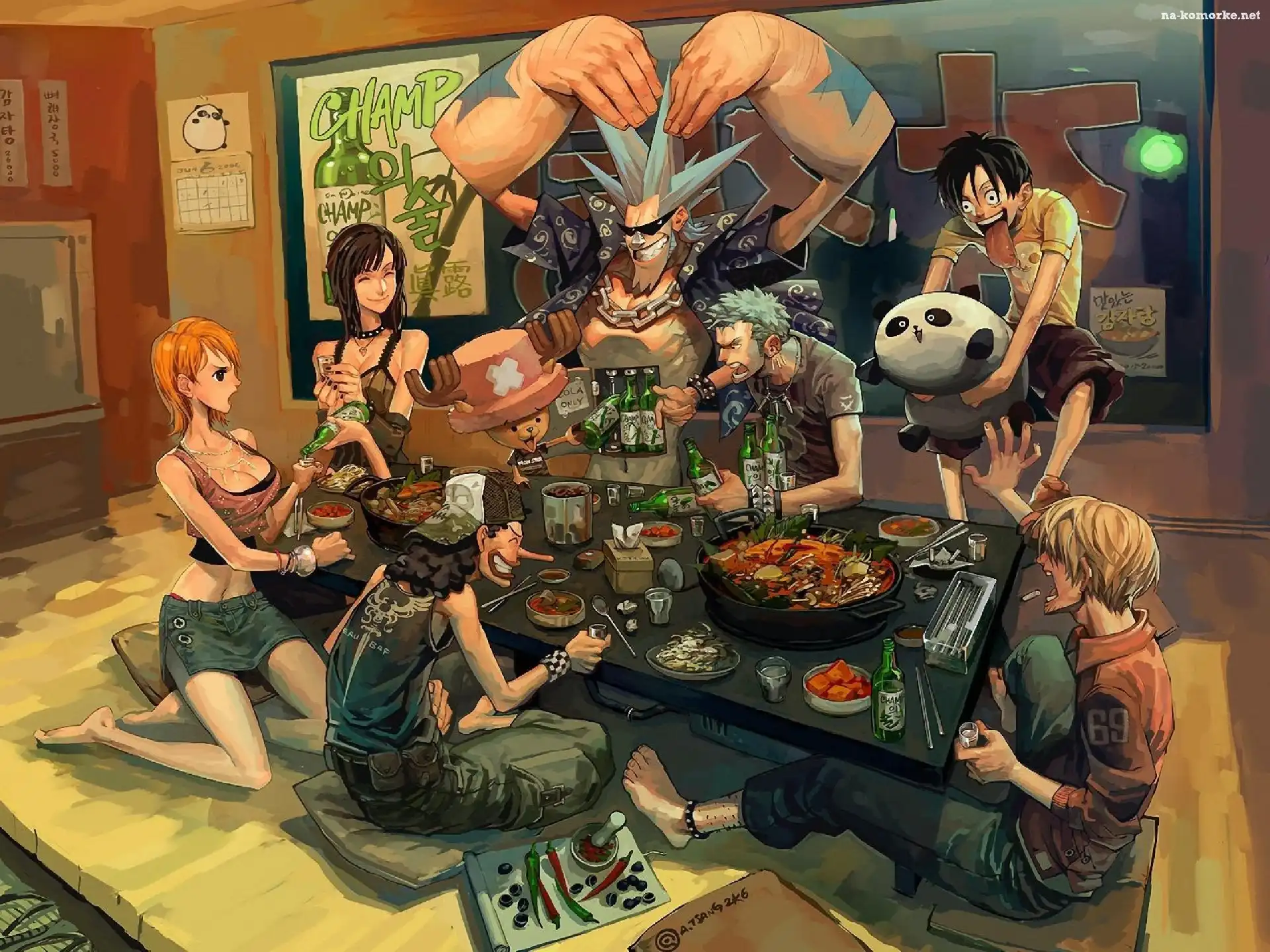 One Piece, ludzie , koks