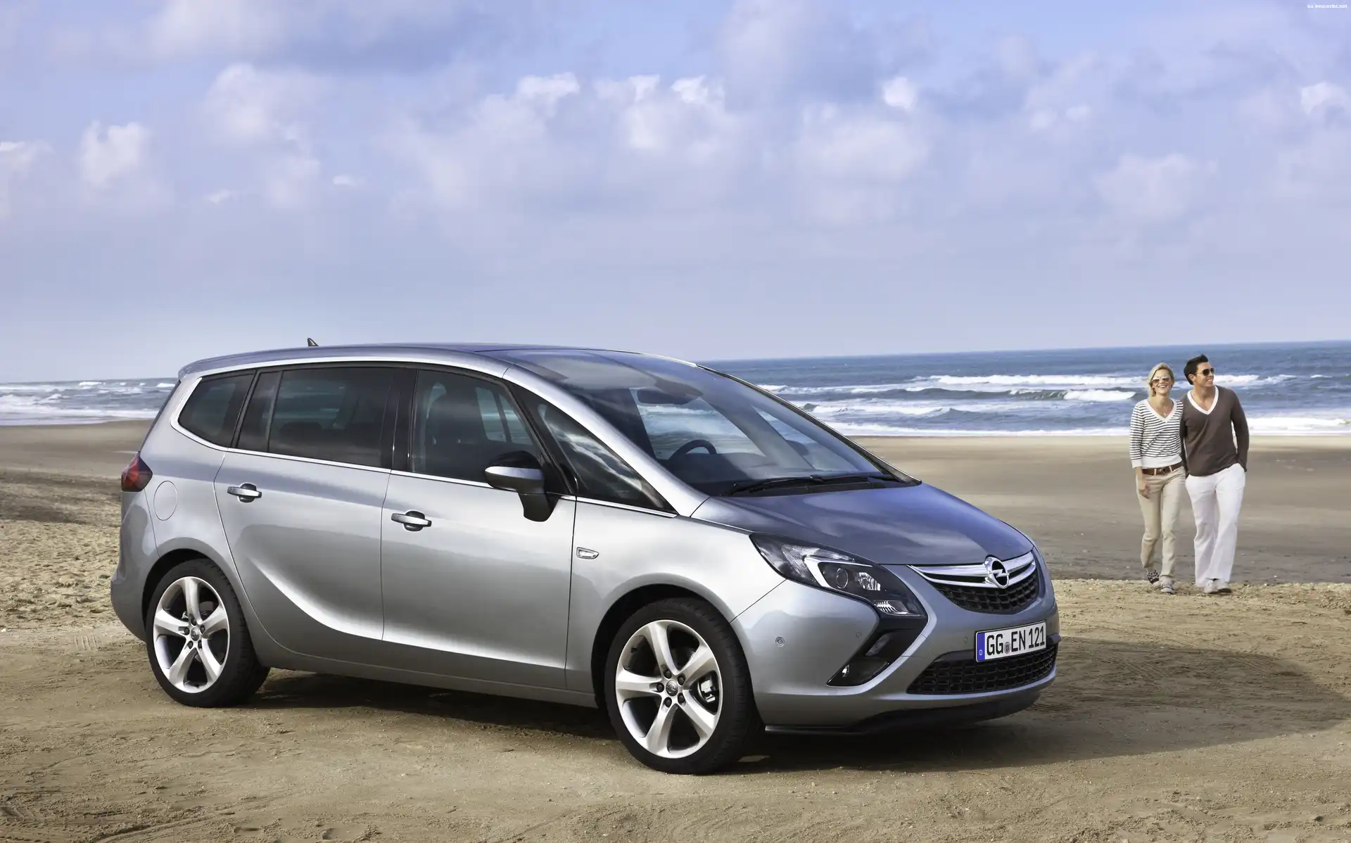 Opel Zafira III, Para, Plaża, Morze