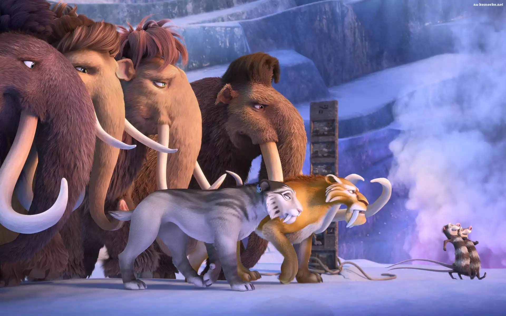 Mamuty, Epoka lodowcowa, Film, Tygrys Diego, Ice Age, Oposy