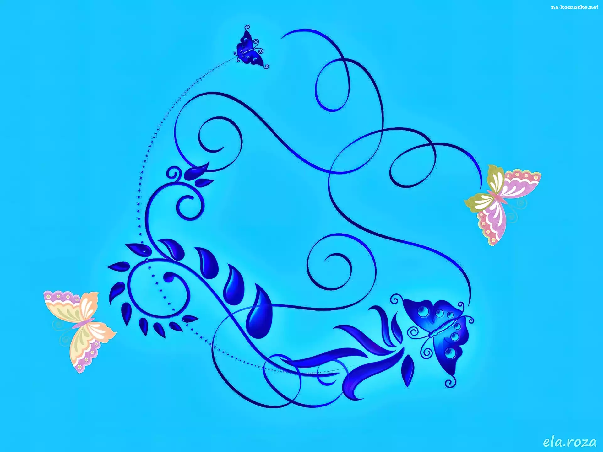 Tekstura, Ornament, Motyle