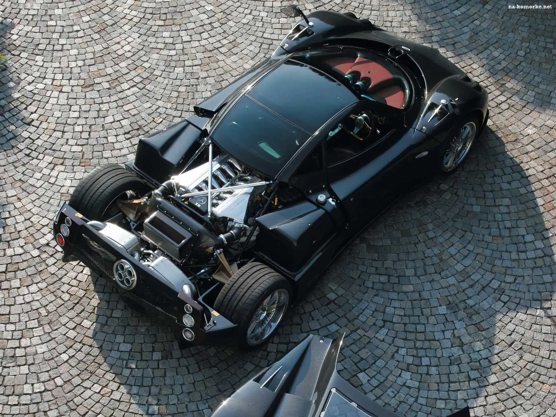 Pagani Zonda F, Silnik, AMG