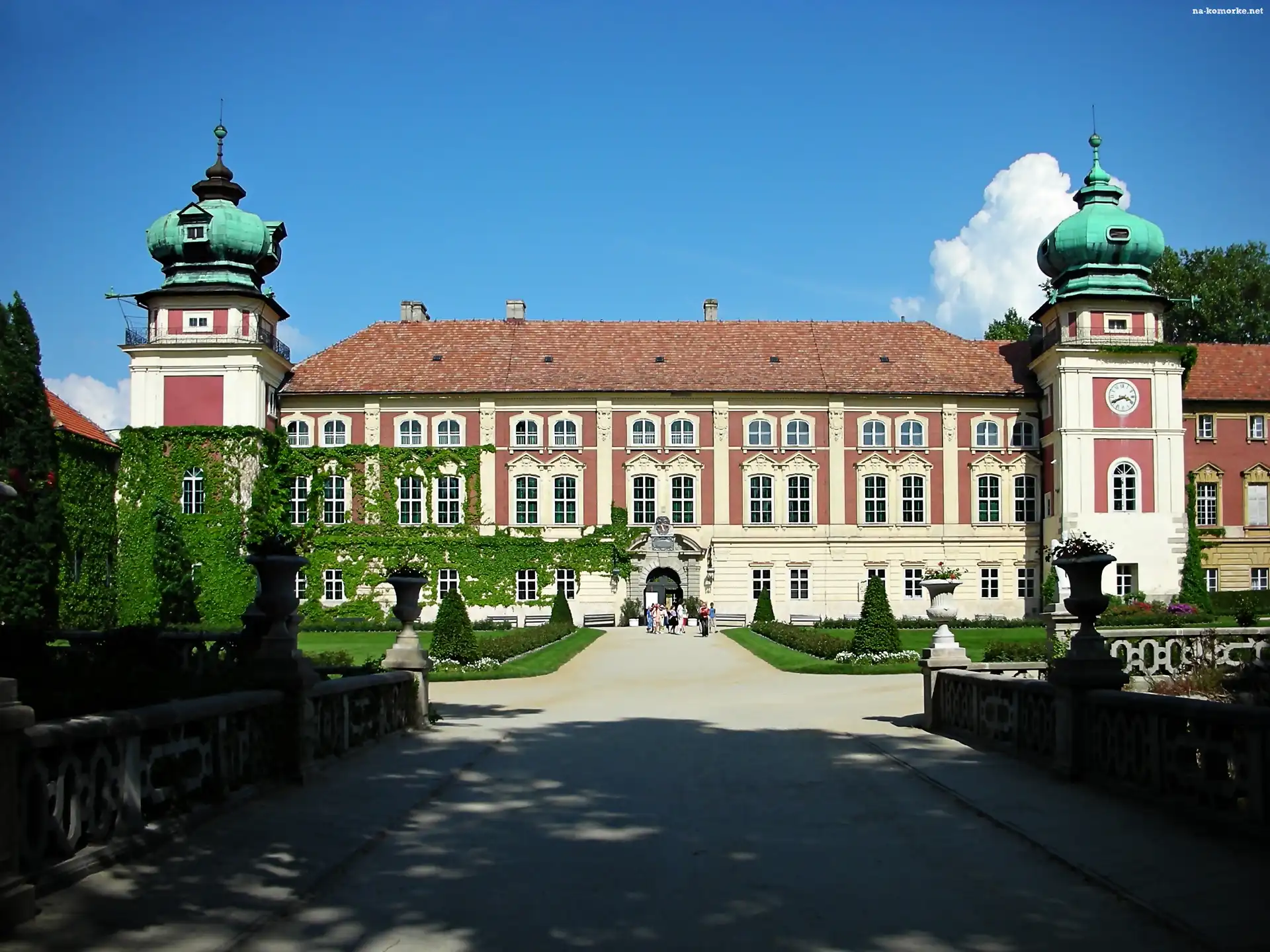 Polska, Łańcut, Pałac, Park, Podkarpacie