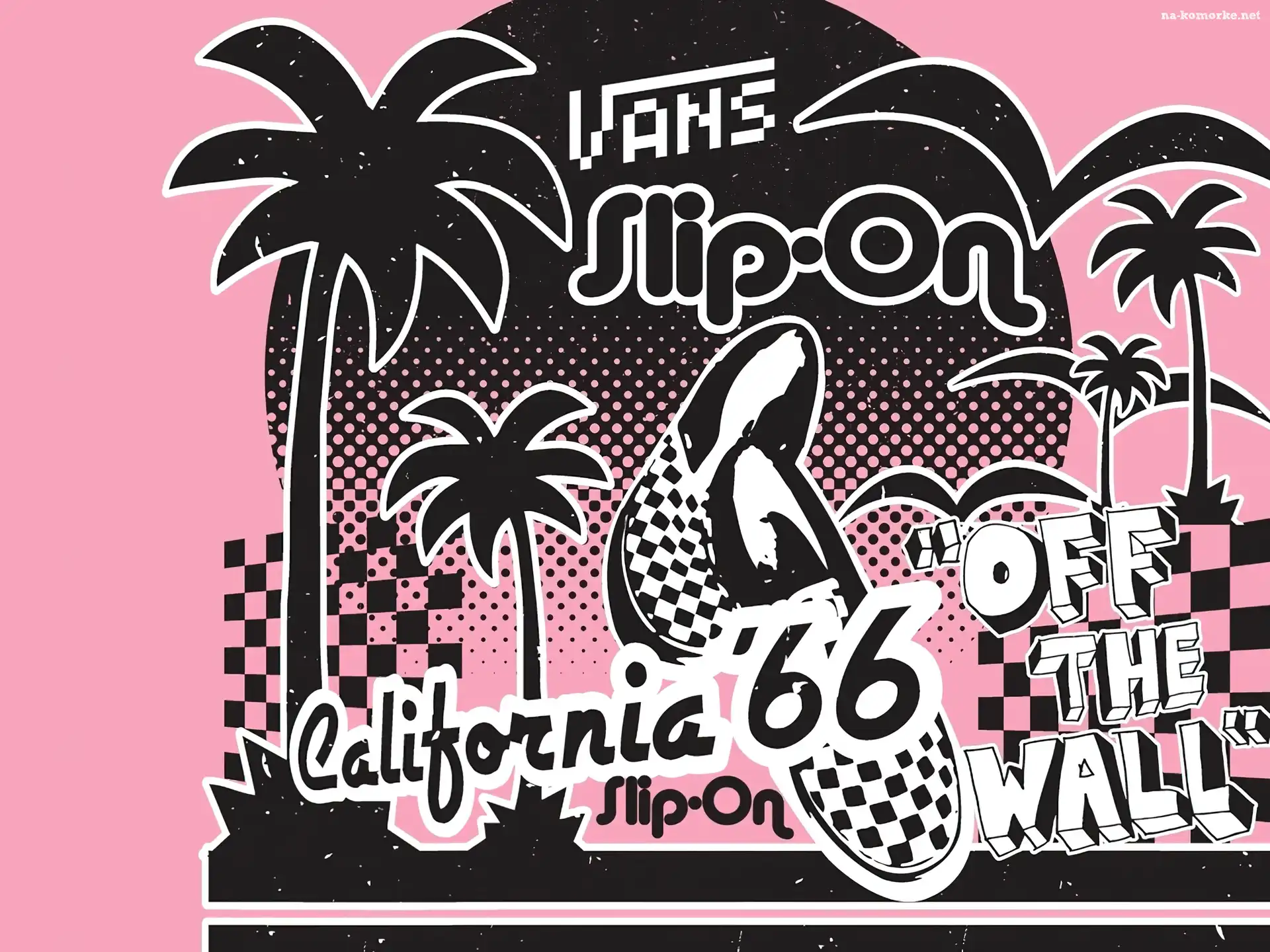 palmy, Vans, buty, punk, emo
