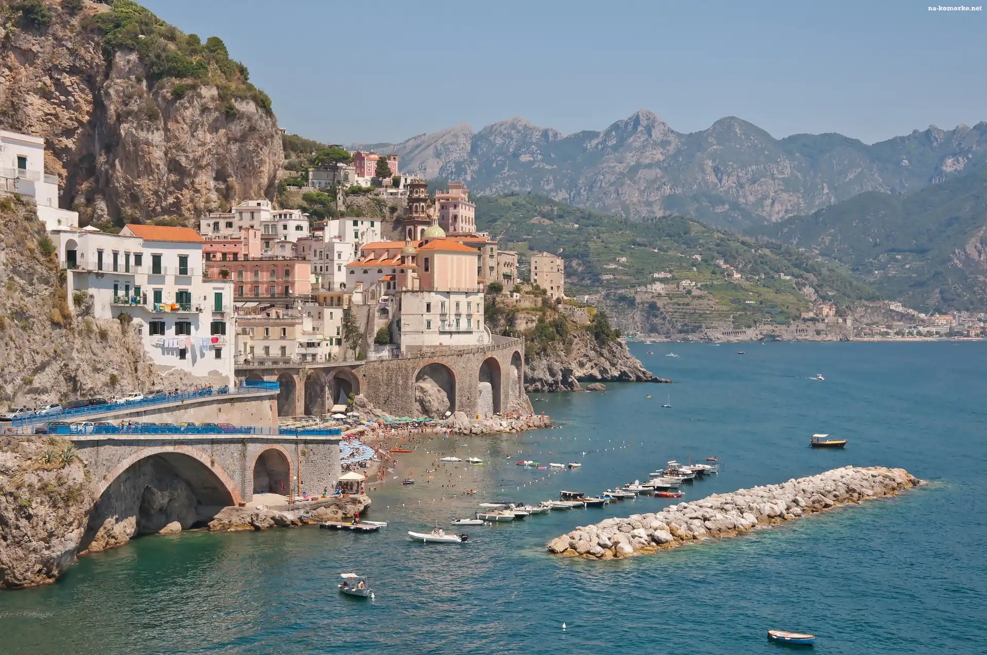 Amalfi, Panorama, Włochy