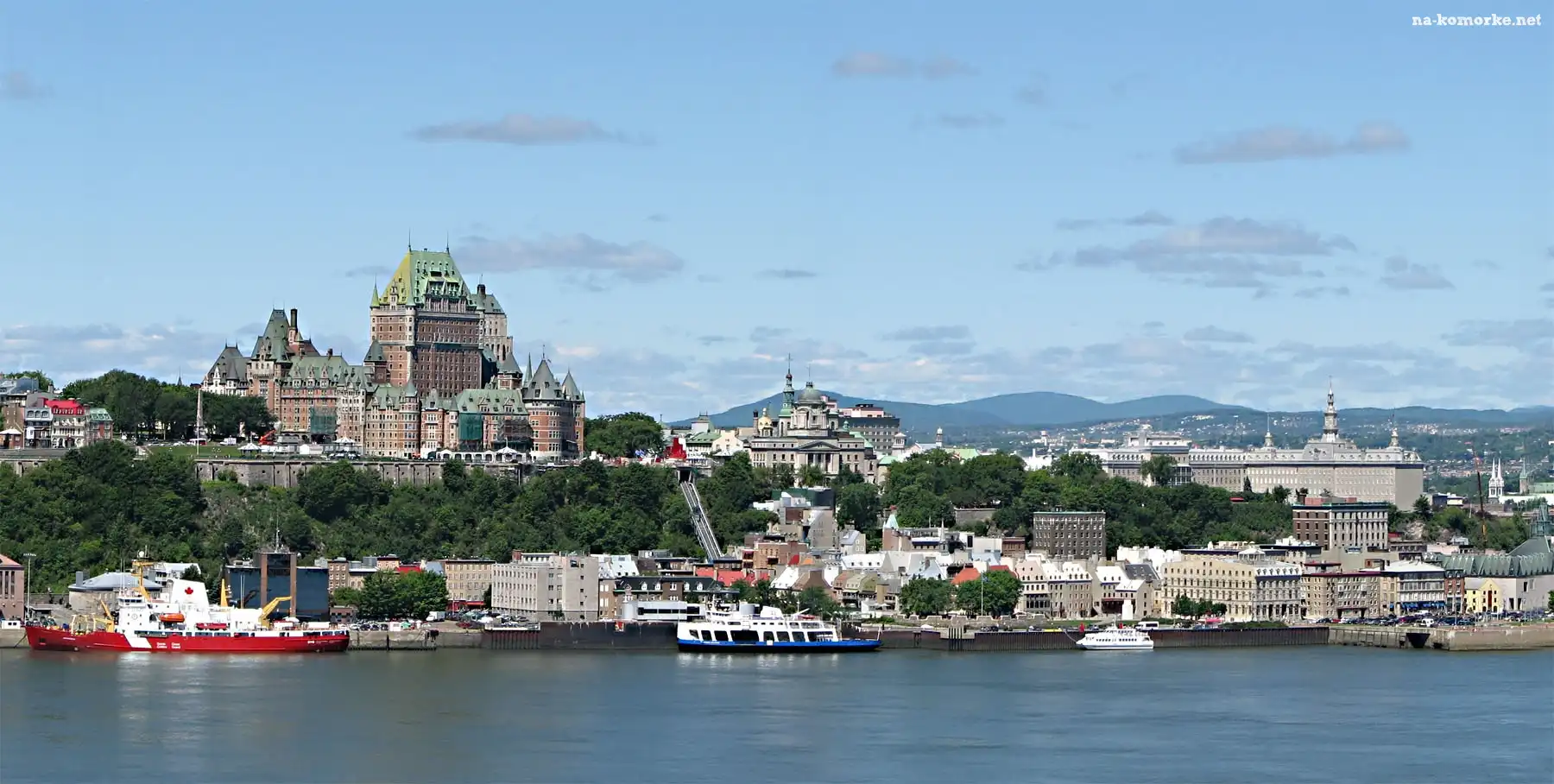 Panorama, Kanada, Miasta, Quebec