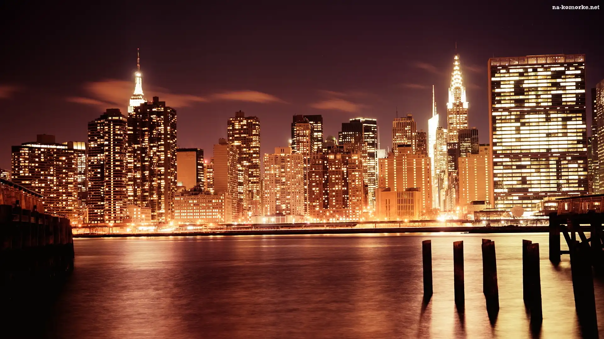 Panorama, Manhatan, Miasta, New York