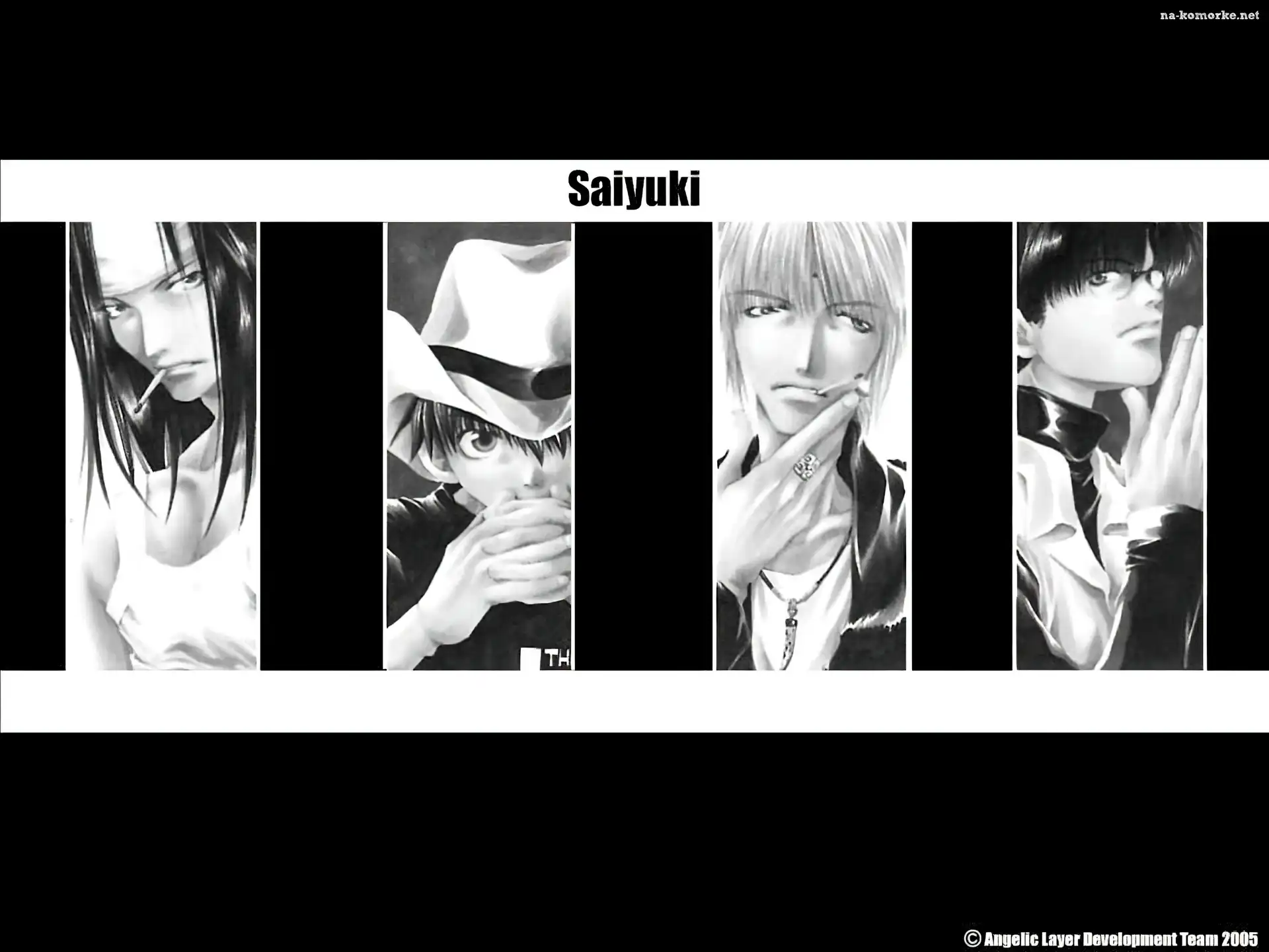 Saiyuki, kapelusz, papieros