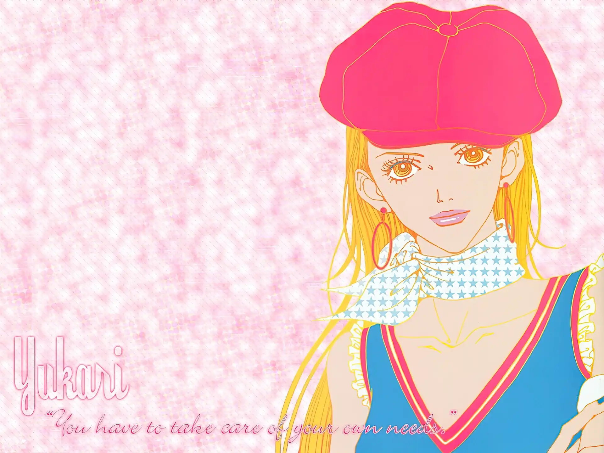 czapka, chusta, Paradise Kiss, kobieta