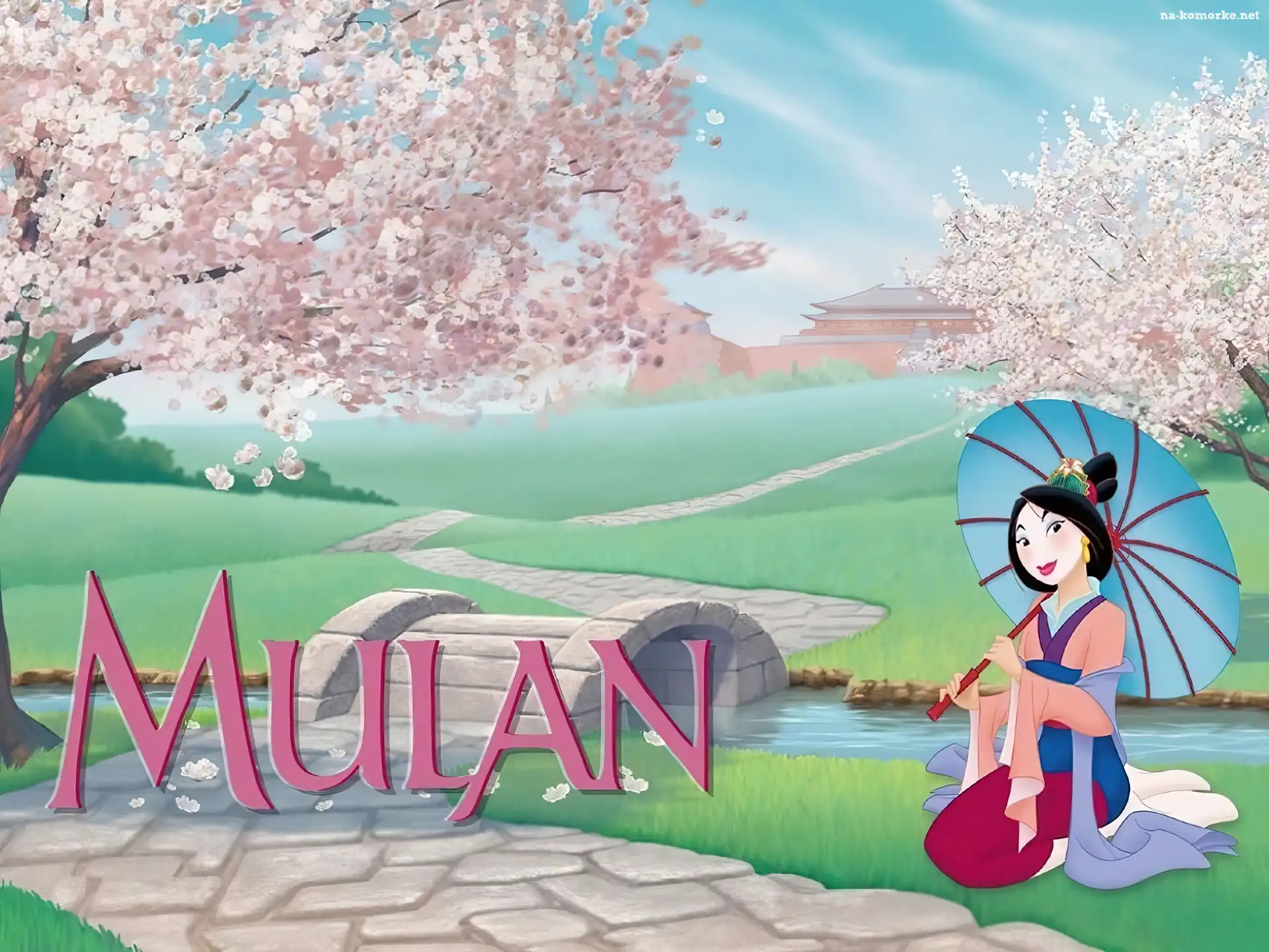 Mulan, Parasol, Mostek