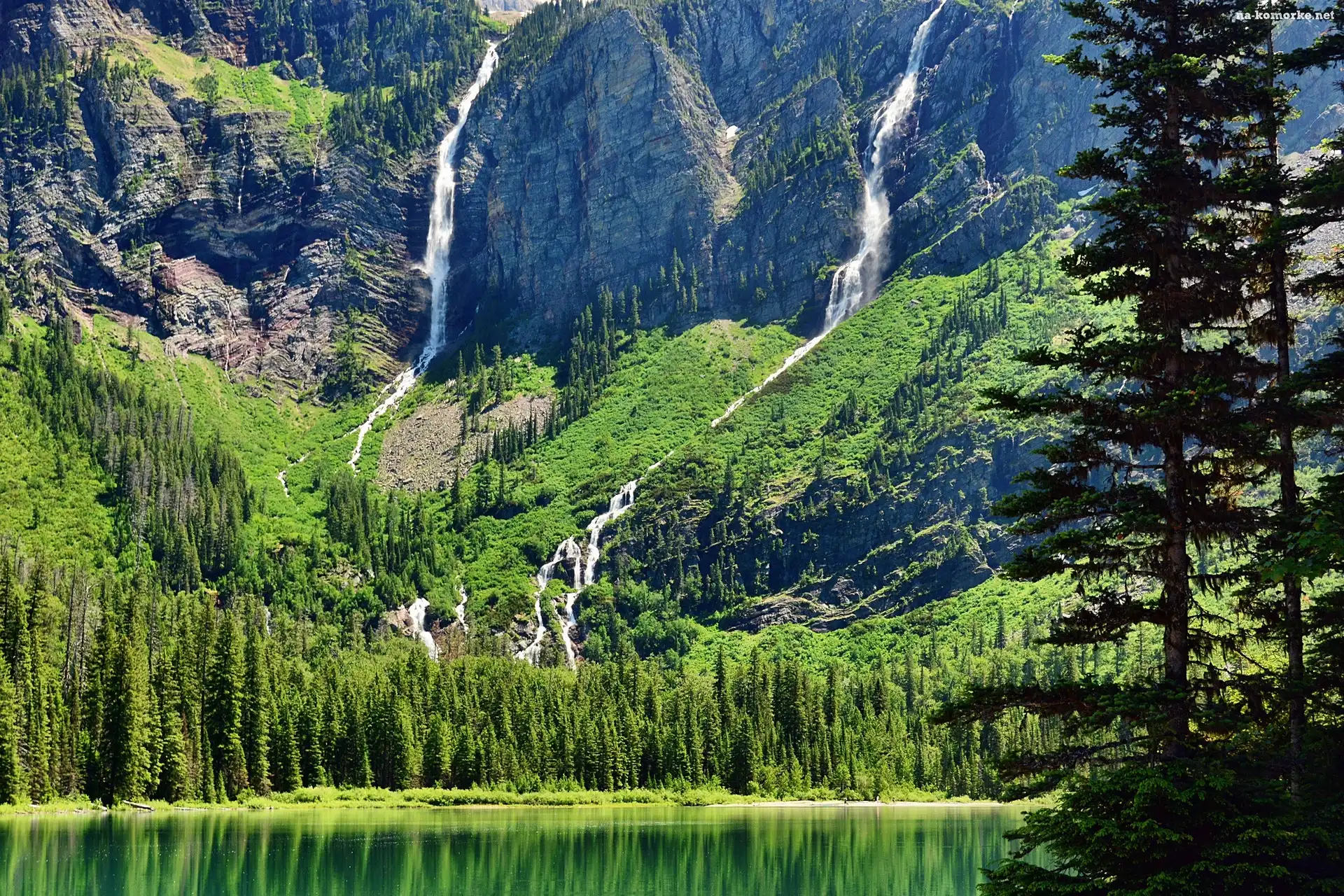 Park Narodowy Glacier, Montana, USA