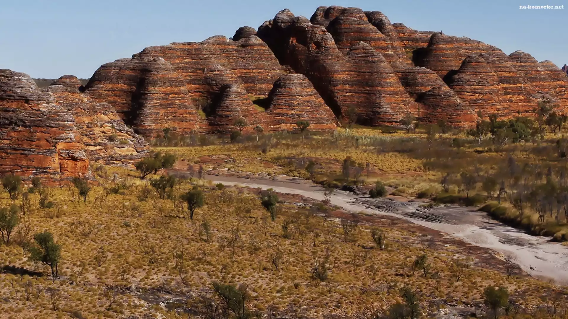 Park, Góry, Australia, Purnululu, Rzeka, Narodowy