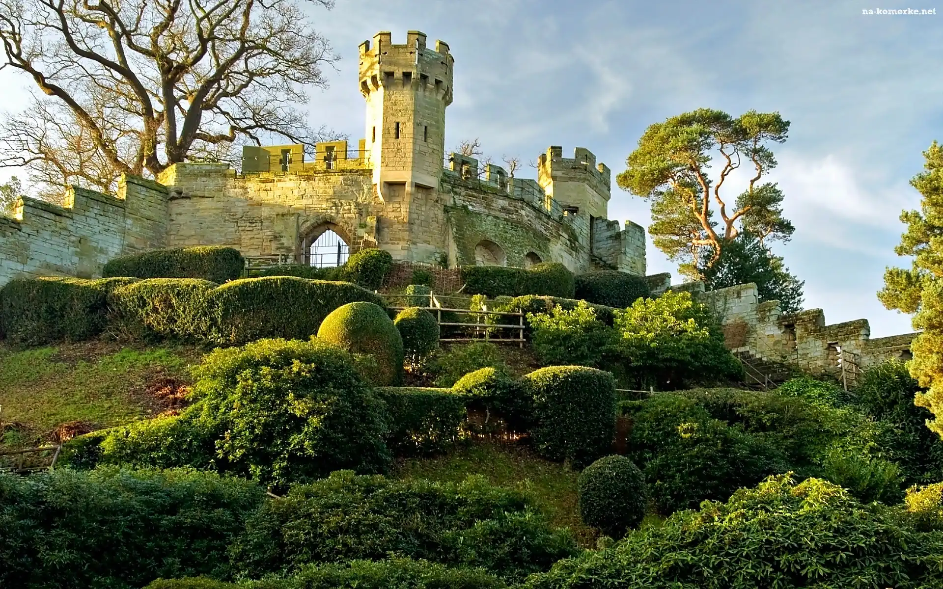 Zamek, Park, Warwick