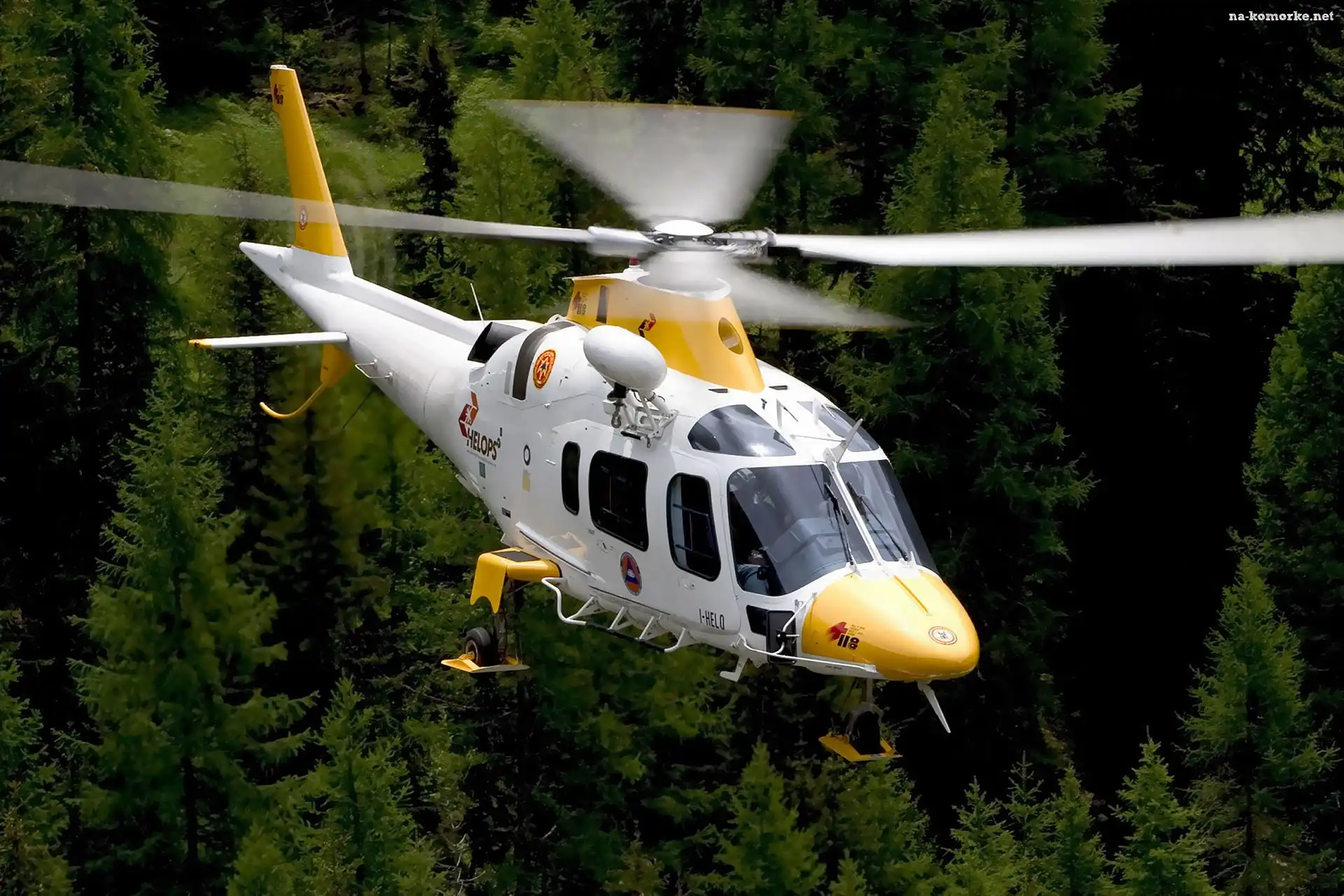 Patrol, Augusta, Westland, AW-109, Las