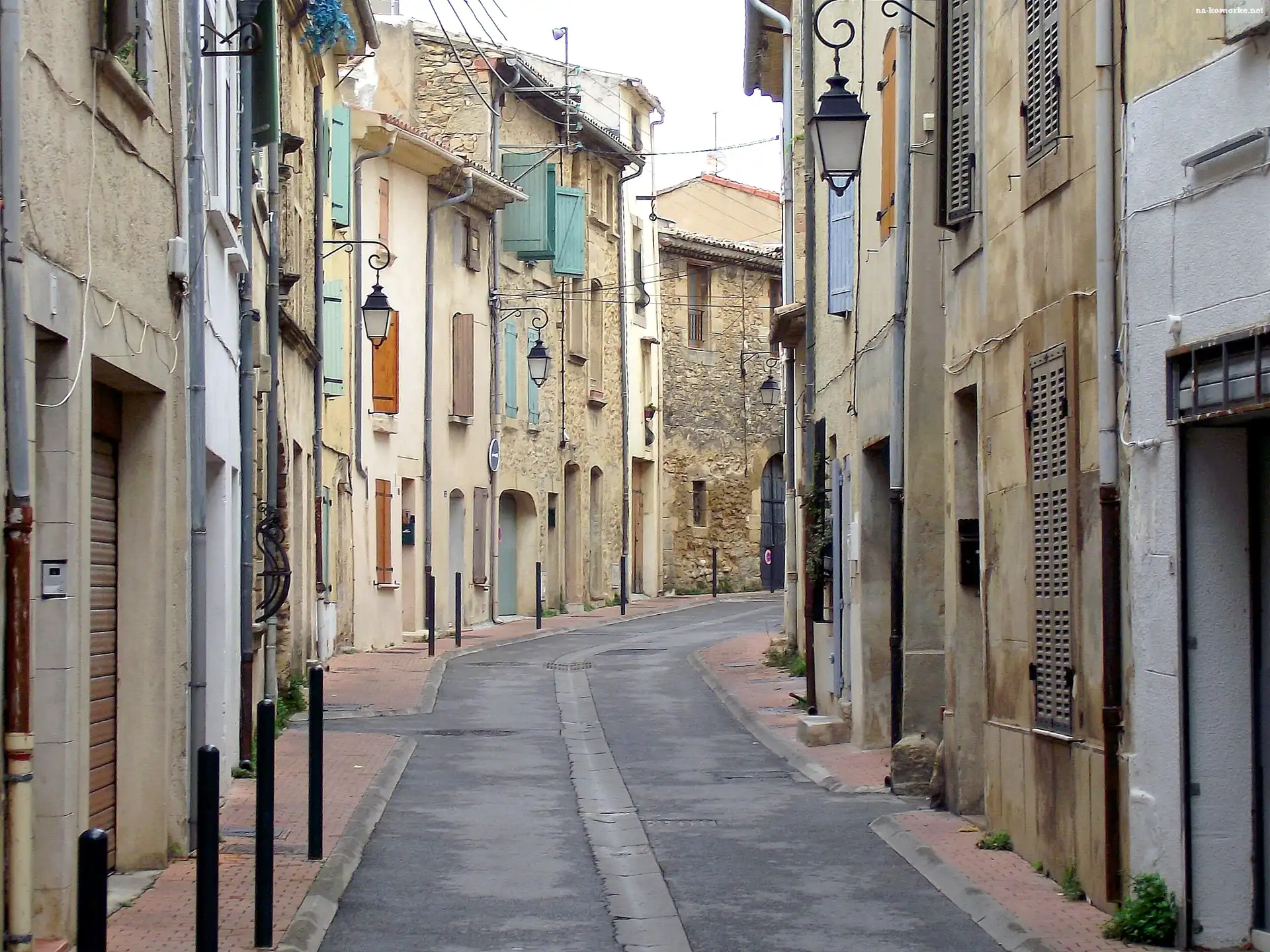 Pelissanne, Prowansja, Francja, Uliczka