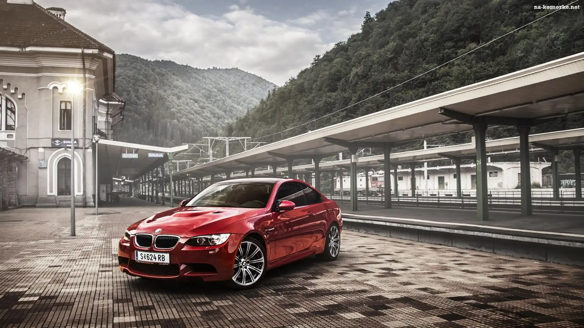 Peron, Bmw 3, Coupe, Stacja, Kolejowa