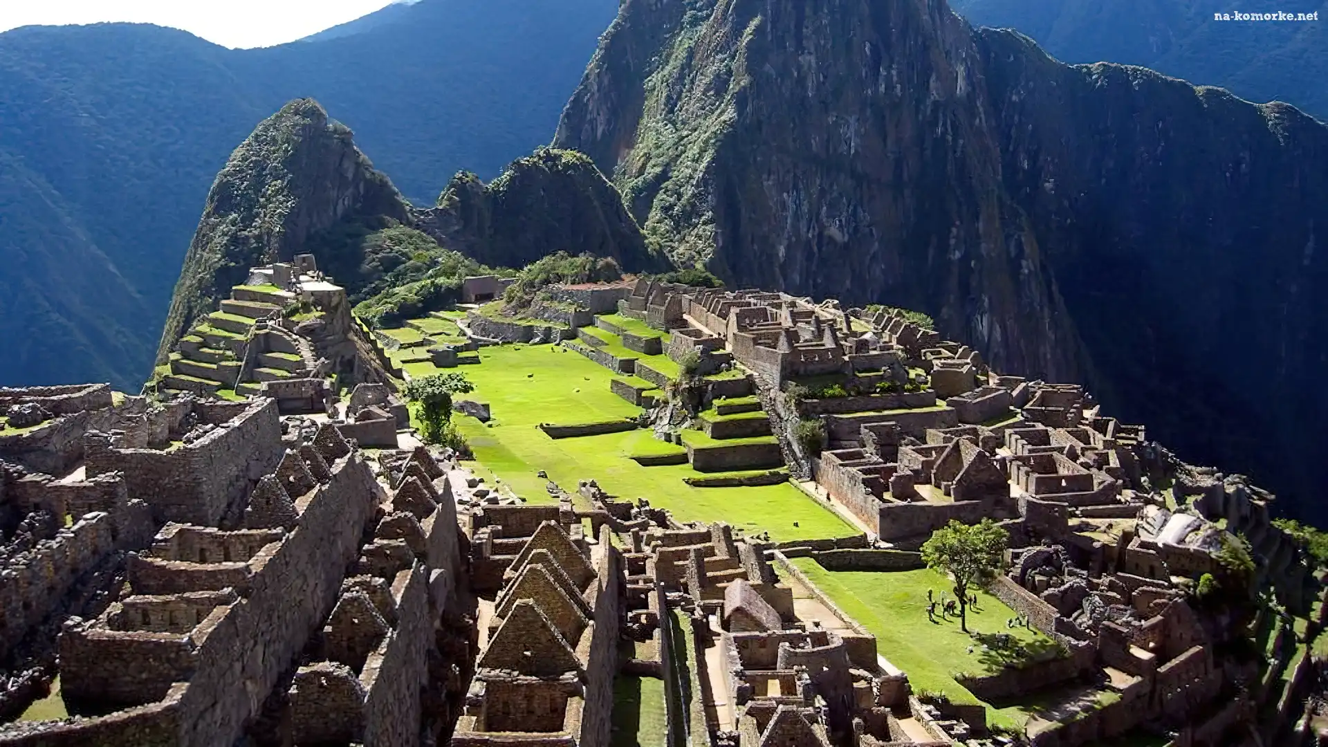 Peru, Ruiny, Machu Picchu, Góry