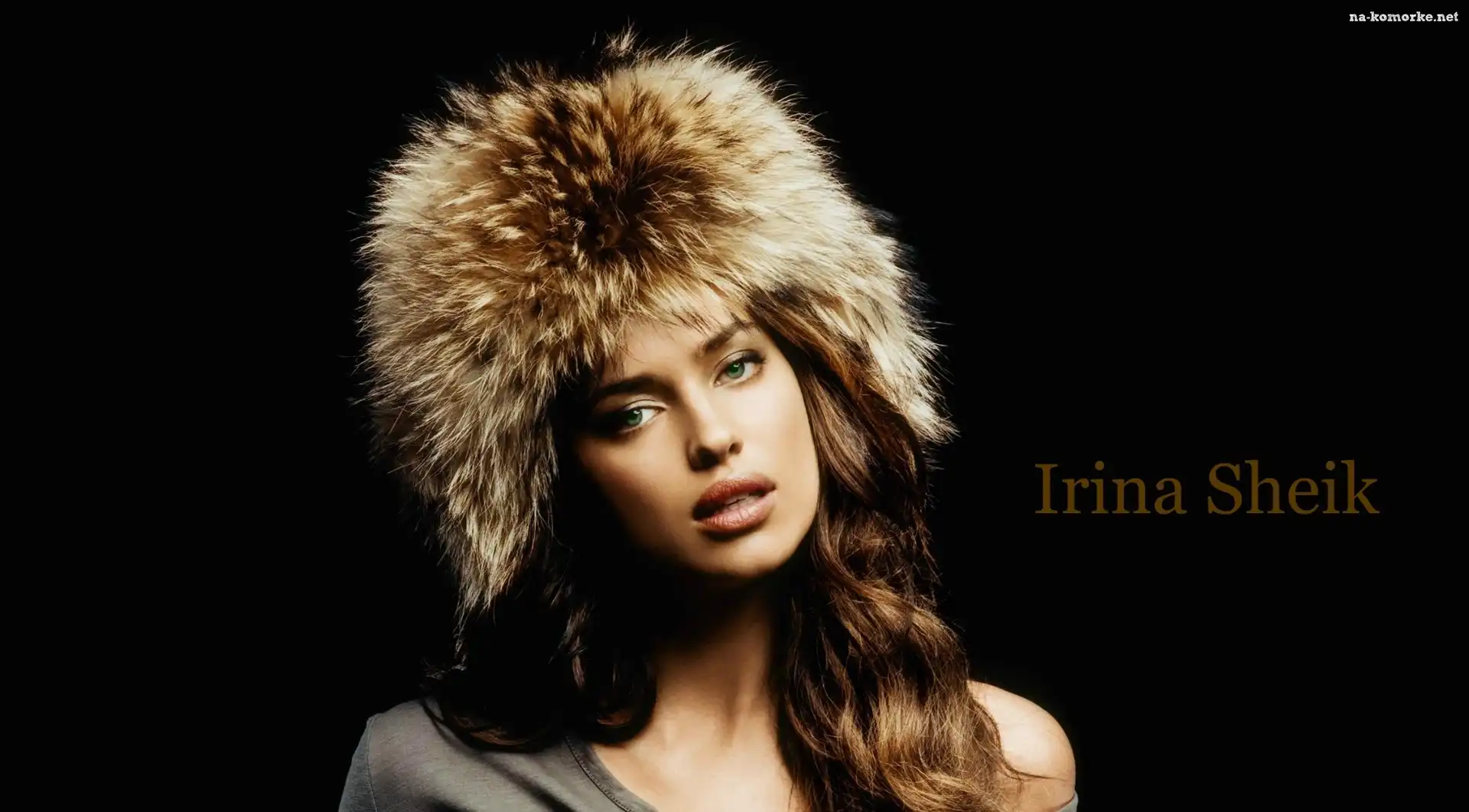 Piękna, Futrzana, Irina Shayk, Czpka