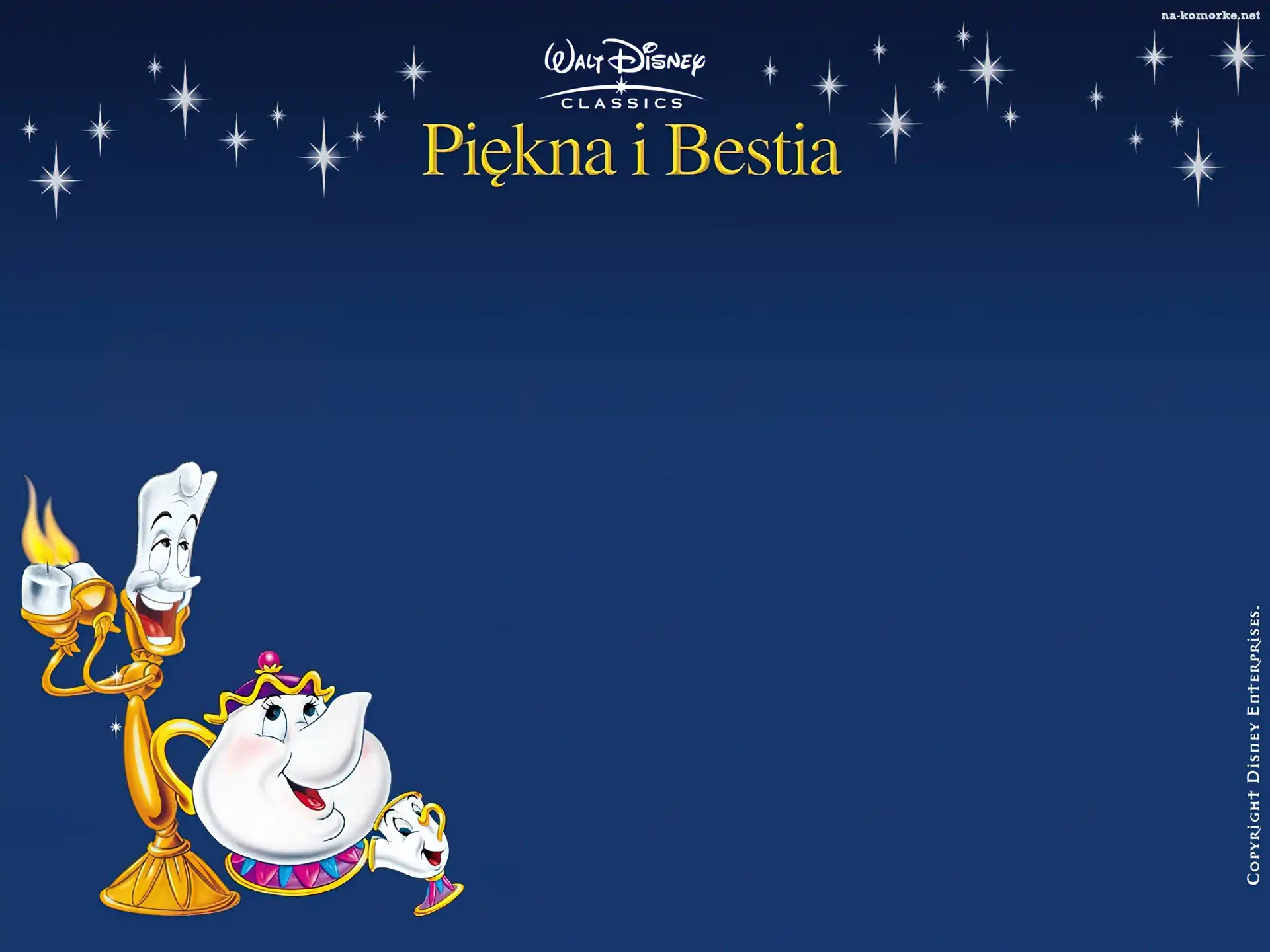 Piękna i Bestia, czajnik, Beauty and the Beast, świecznik