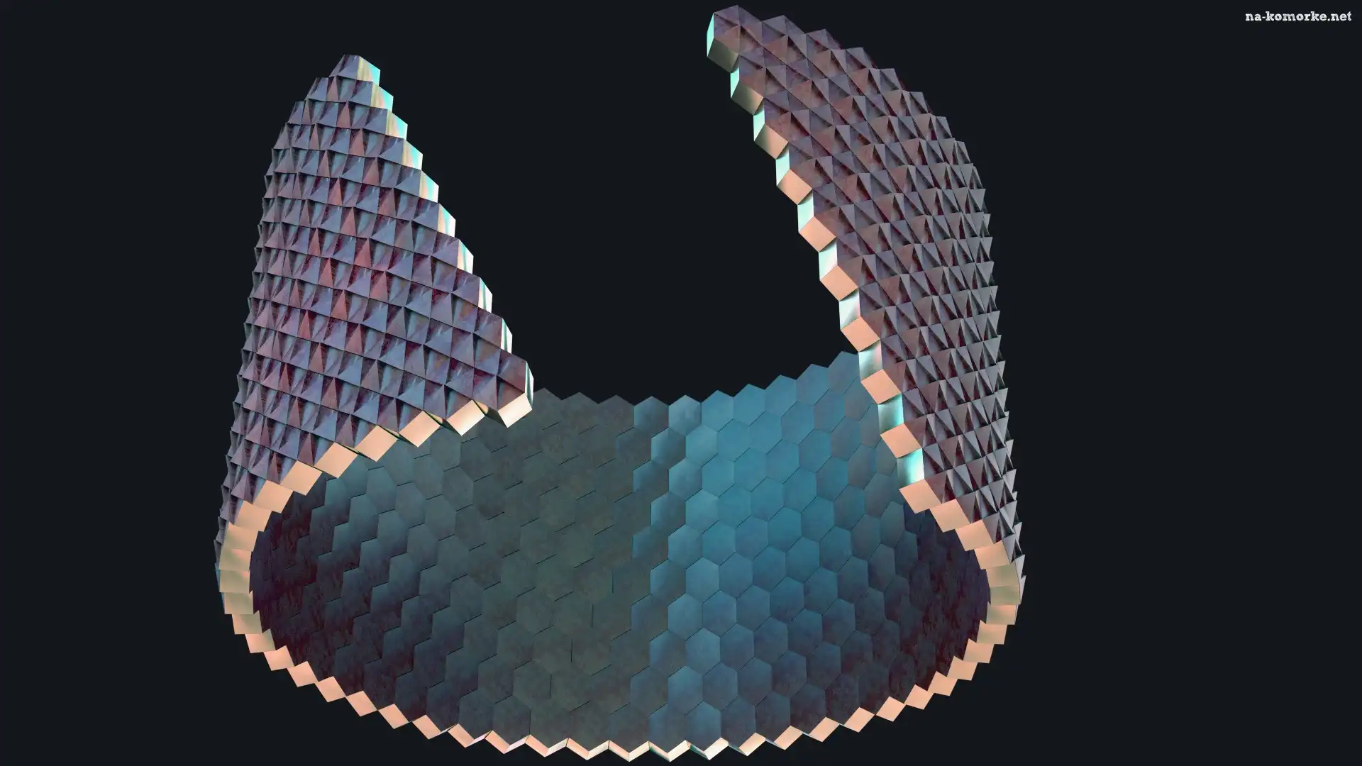 Przerwany, Pierścień, 3D