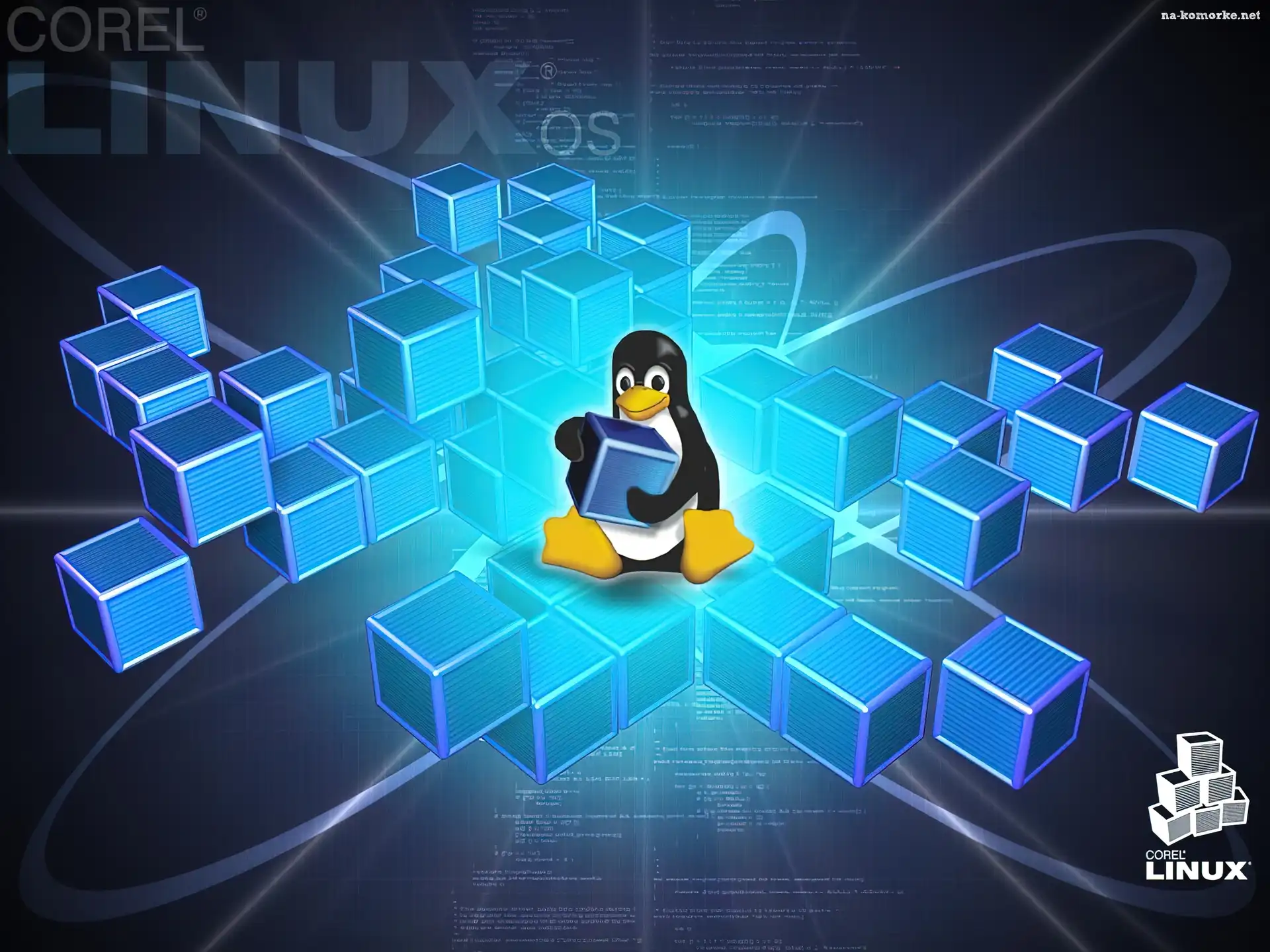 Linux, Klocki, Pingwin