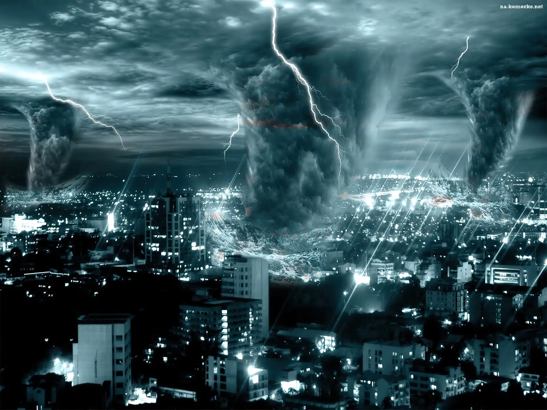 Misto, Tornada, Pioruny