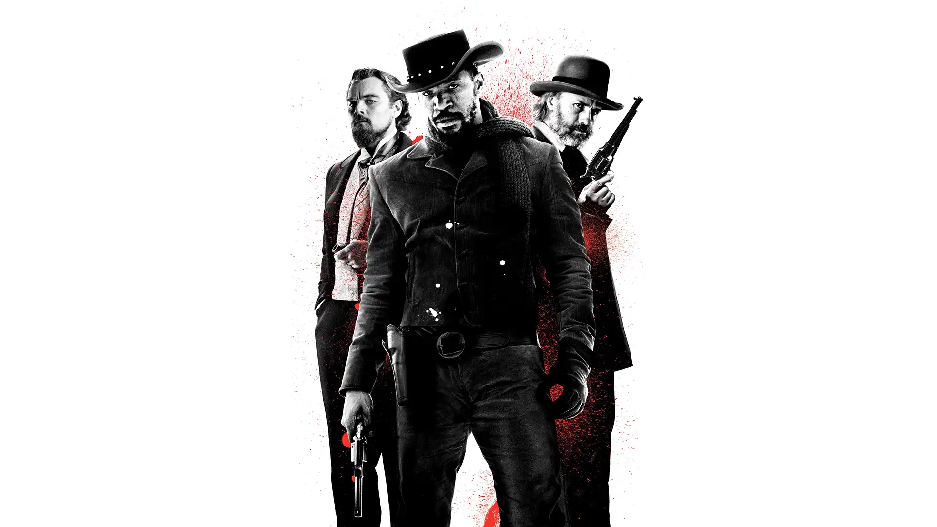 Leonardo DiCaprio, Jamie Foxx, Django Unchained, Western, Christoph Waltz, Pistolet