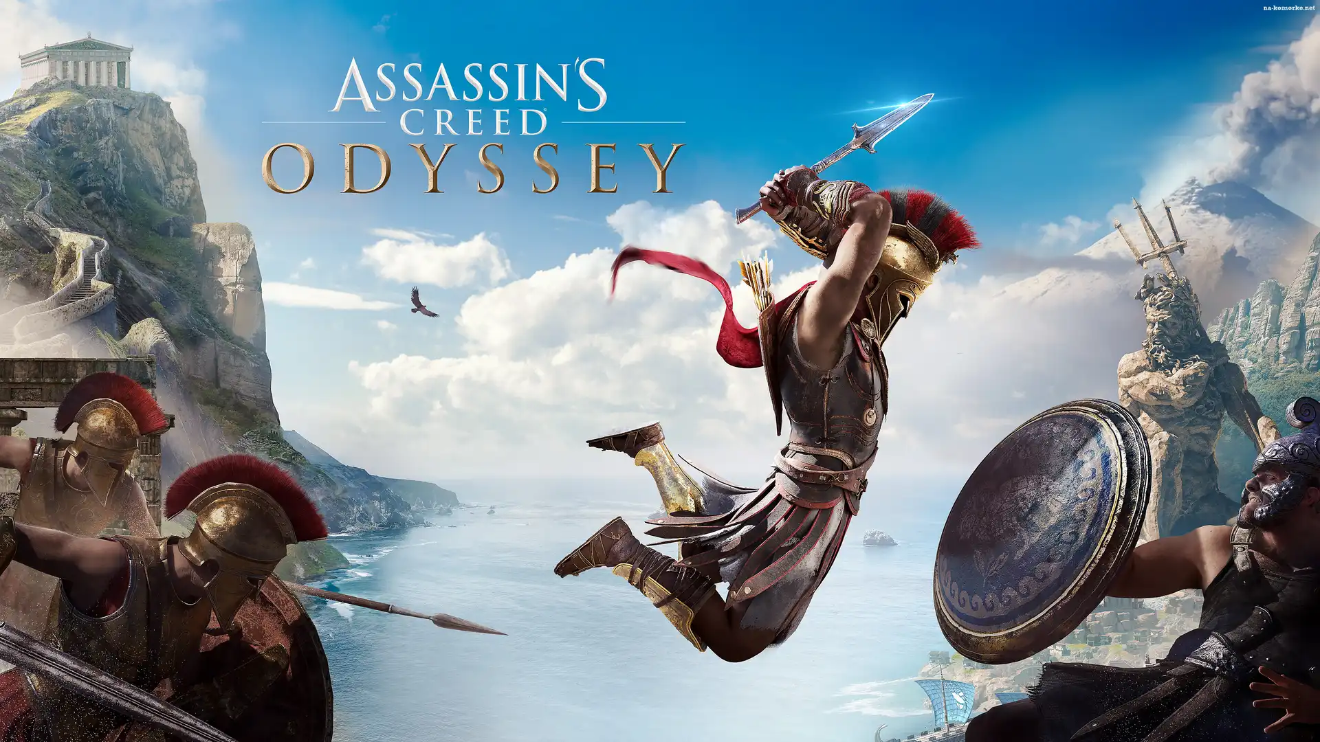 Plakat, Alexios, Gra, Assassins Creed Odyssey