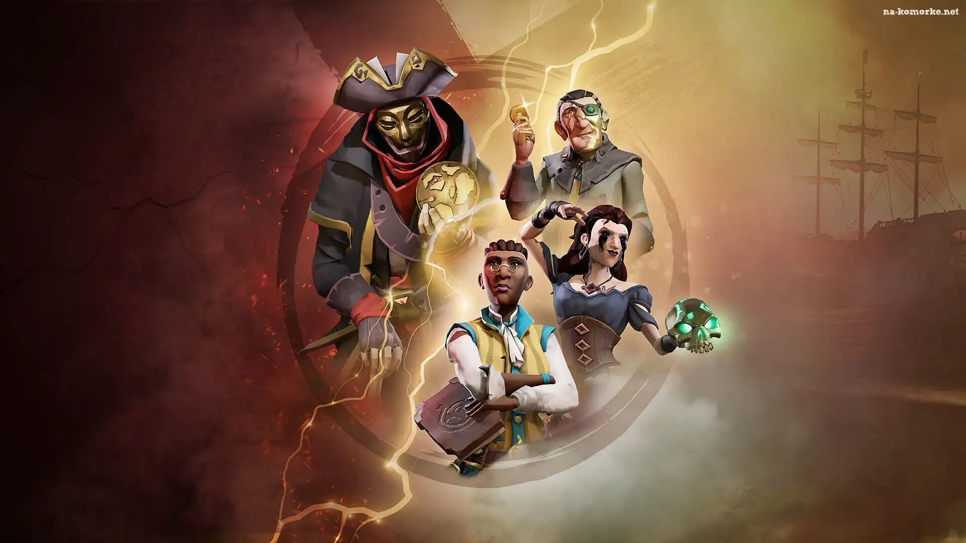 Sea of Thieves, Plakat, Postacie, Gra