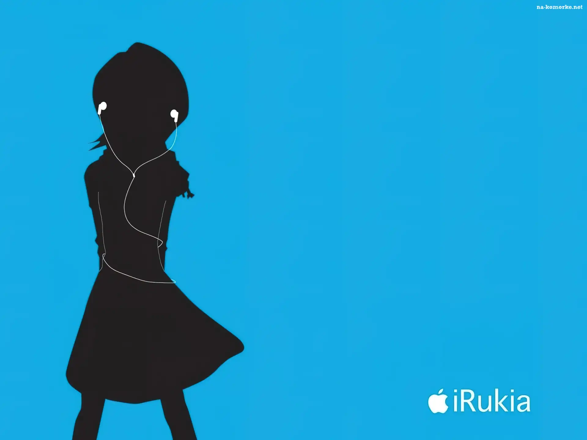 plakat, Bleach, iRukia, apple ipod, postać