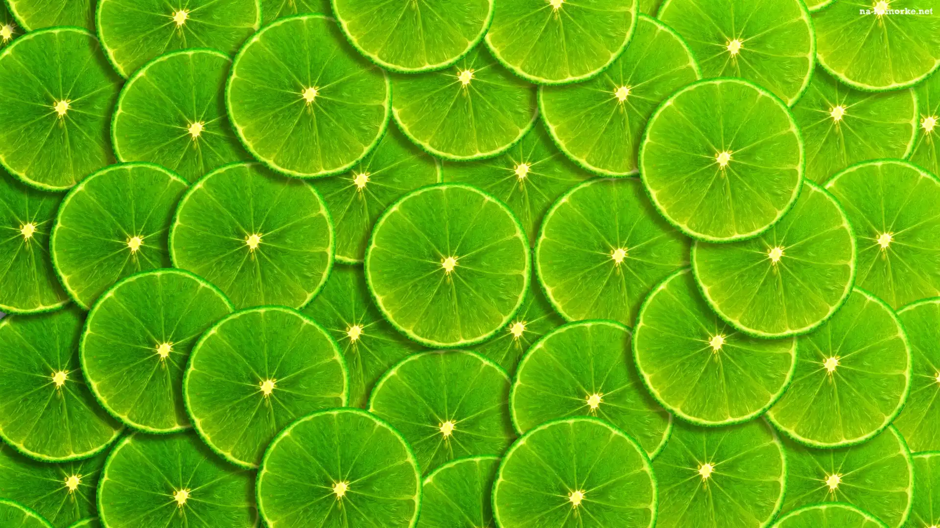 Owoce, Plasterki, Limonka