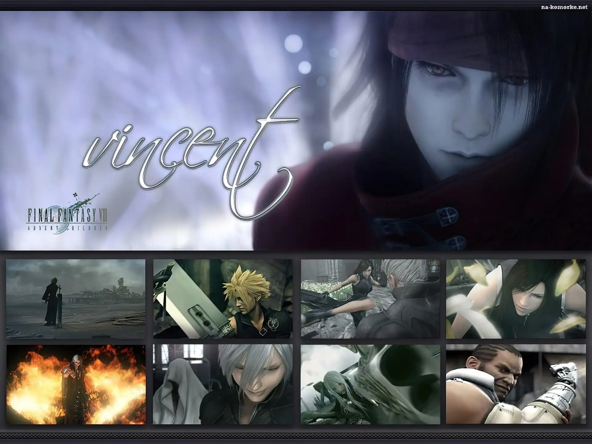 zdjęcia, płaszcz, Ff 7 Advent Children, postać