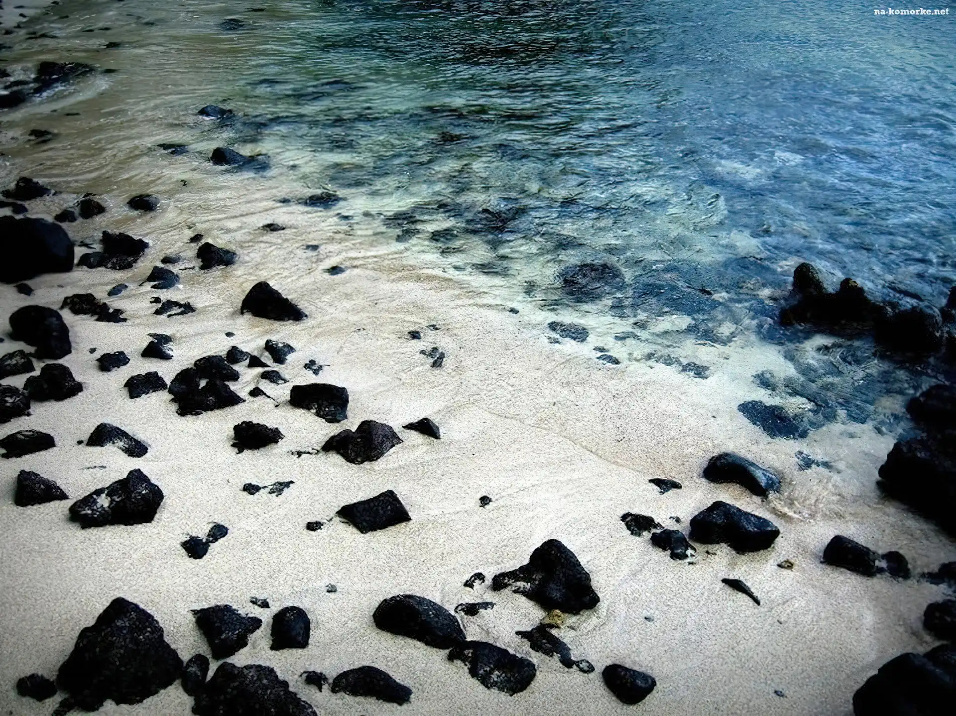 Plaża, Piasek, Kamienie, Morze