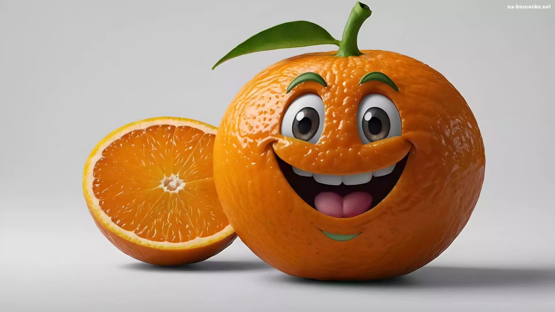 Pomarańcza, Liście, Uśmiech