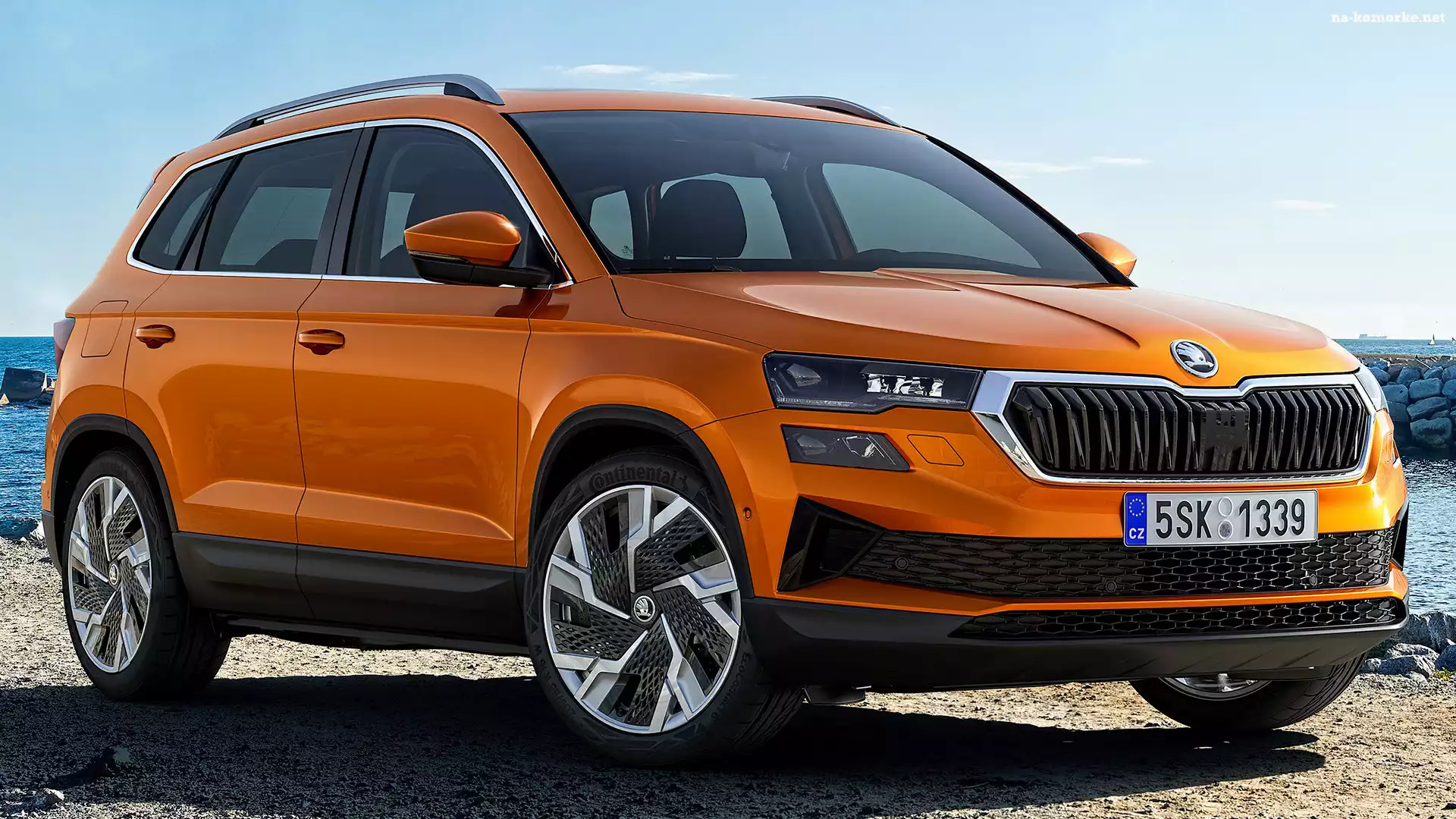 Pomarańczowa, Skoda Karoq